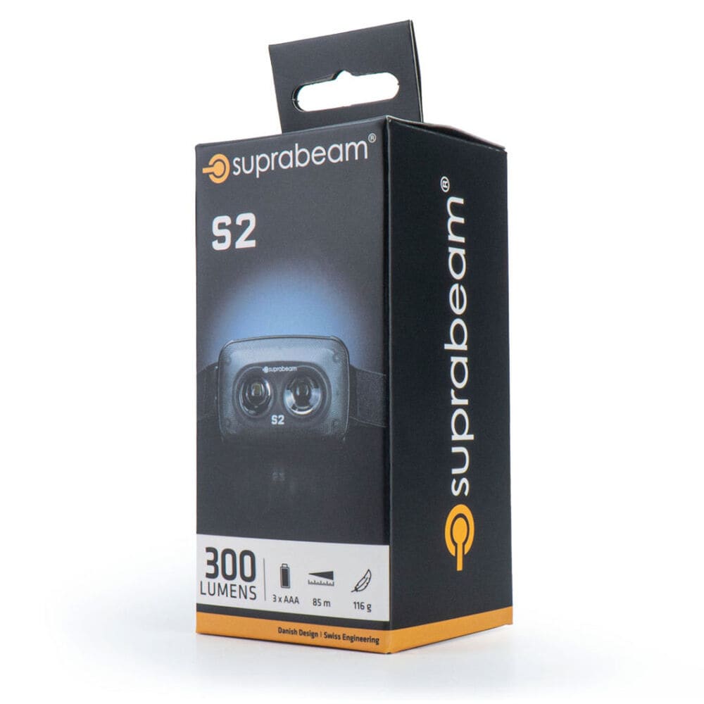Suprabeam S2 fejlámpa - 300 lumen