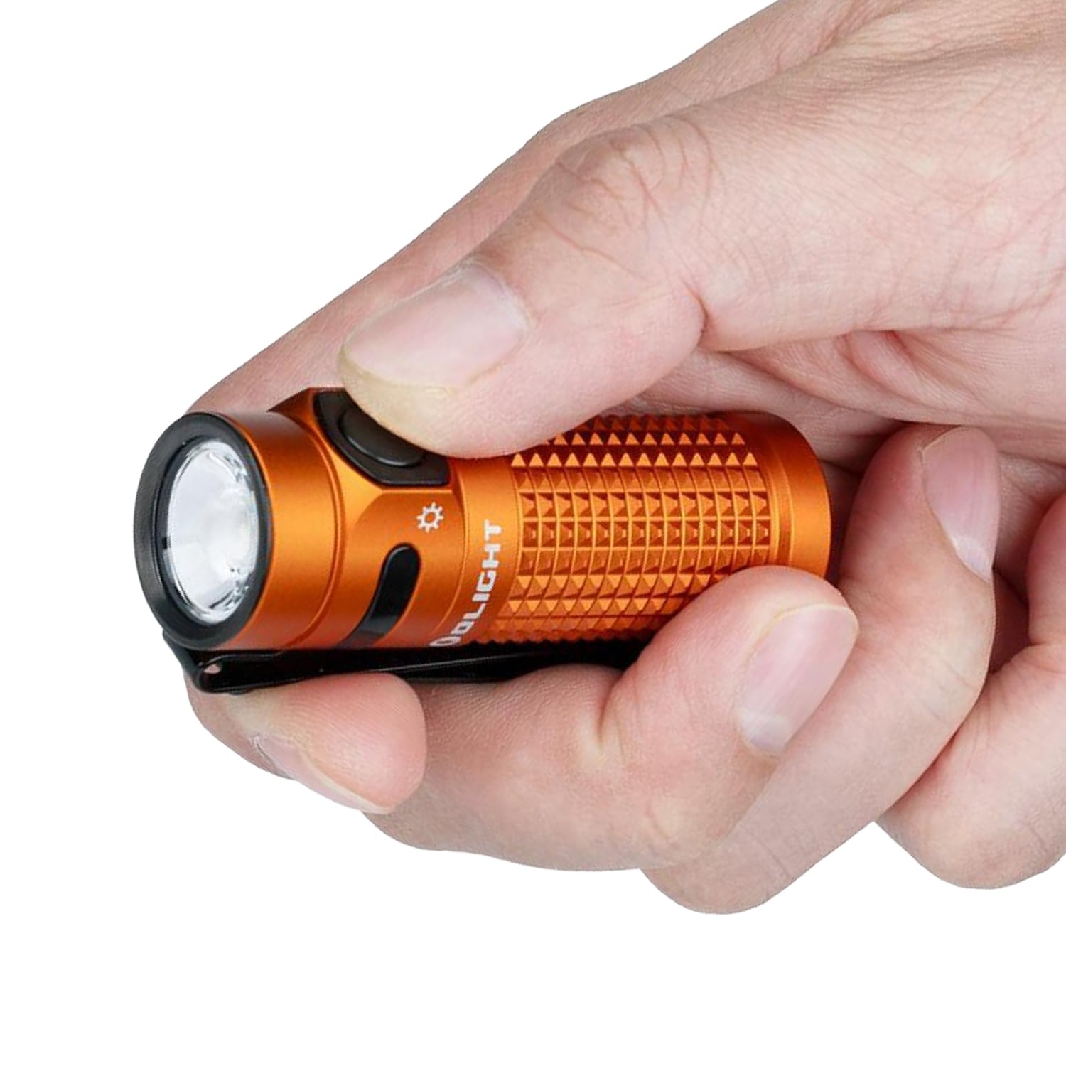 Olight Baton 4 újratölthető zseblámpa Orange - 1300 lumen