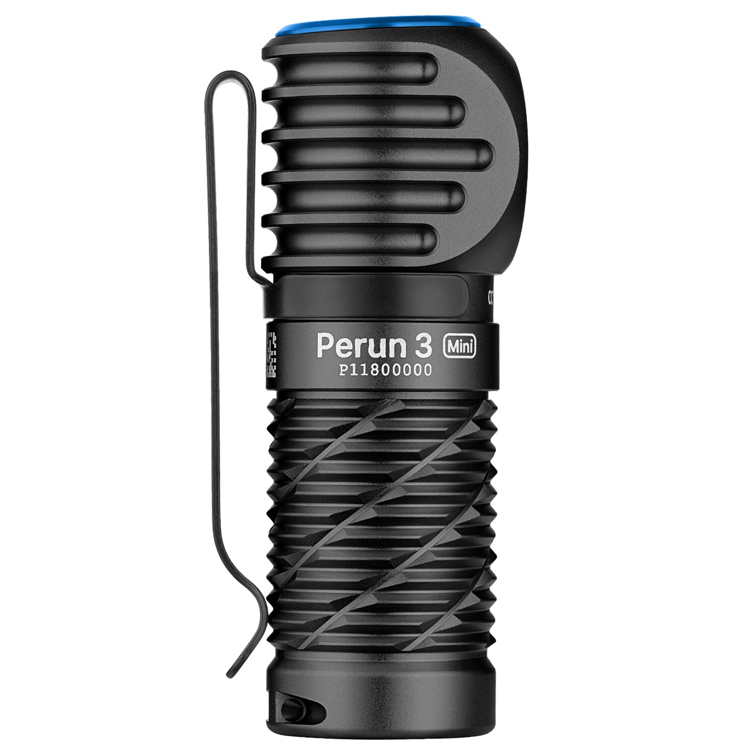Olight Perun 3 Mini Cool White Black pántos fej- és derékszögű lámpa - 1250 lumen