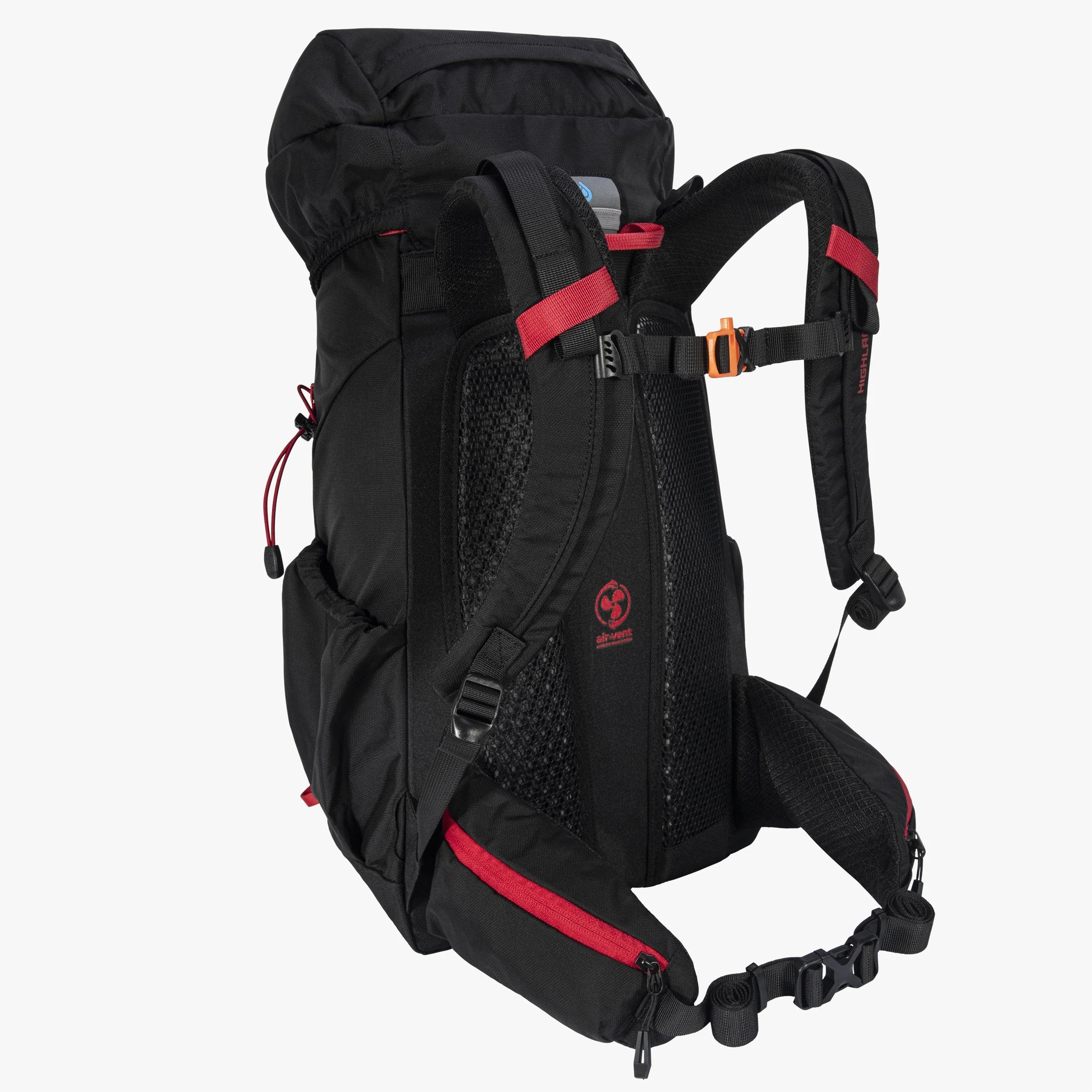 Highlander Outdoor Ivar Rucksack hátizsák 30 l - Black