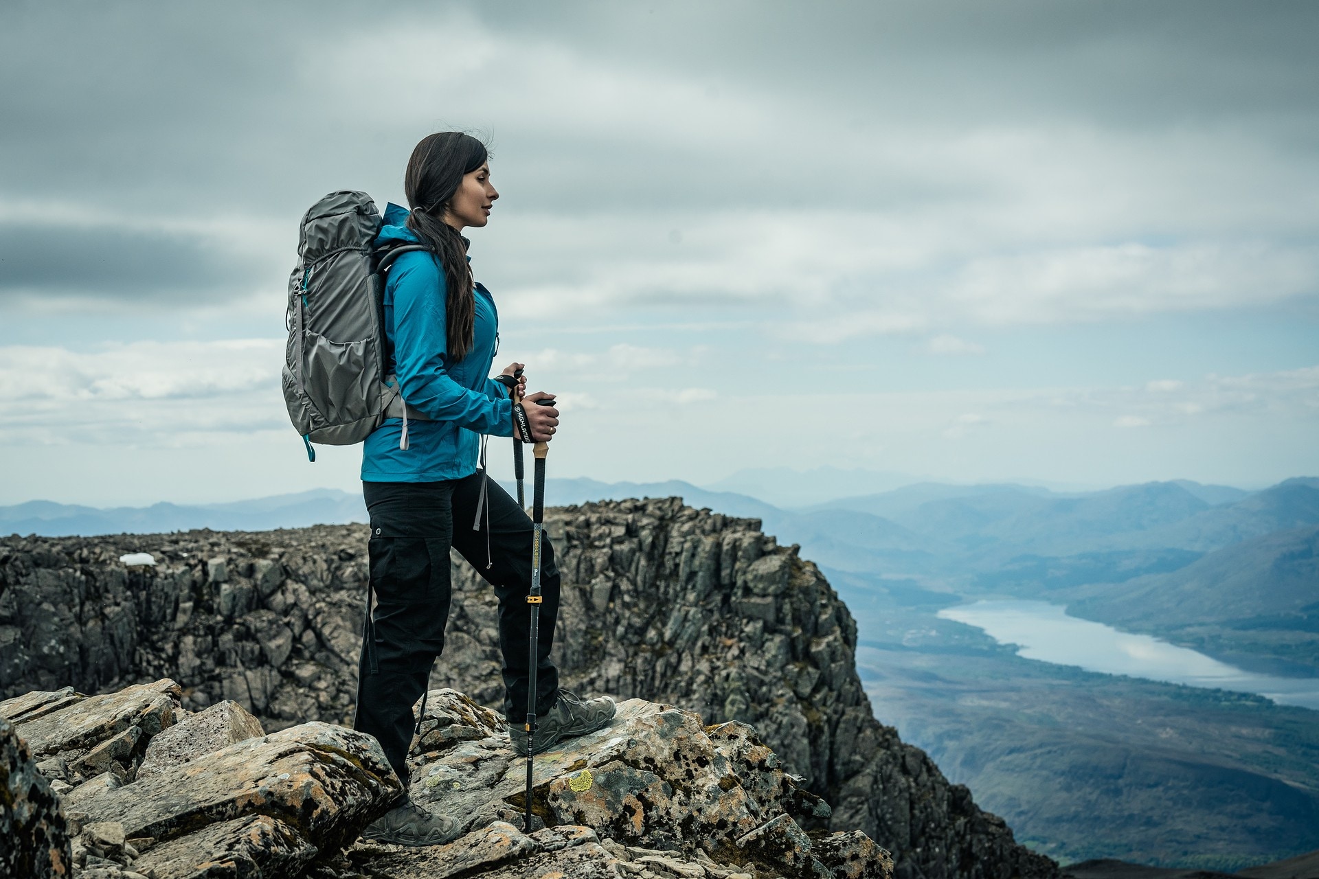 Highlander Outdoor Ivar Rucksack női hátizsák 38 l - Haar Grey