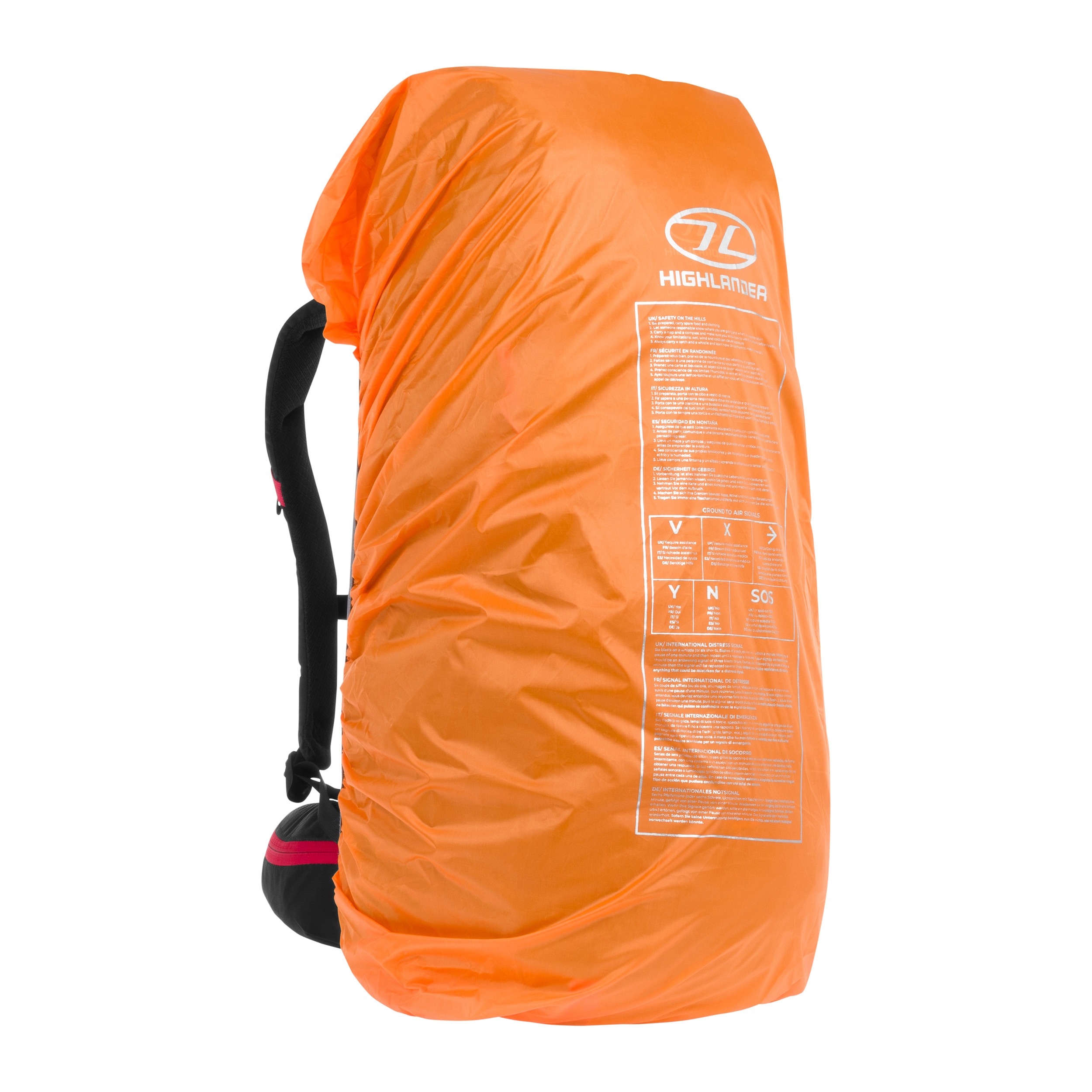 Highlander Outdoor Ivar Men hátizsák 40 l - Black