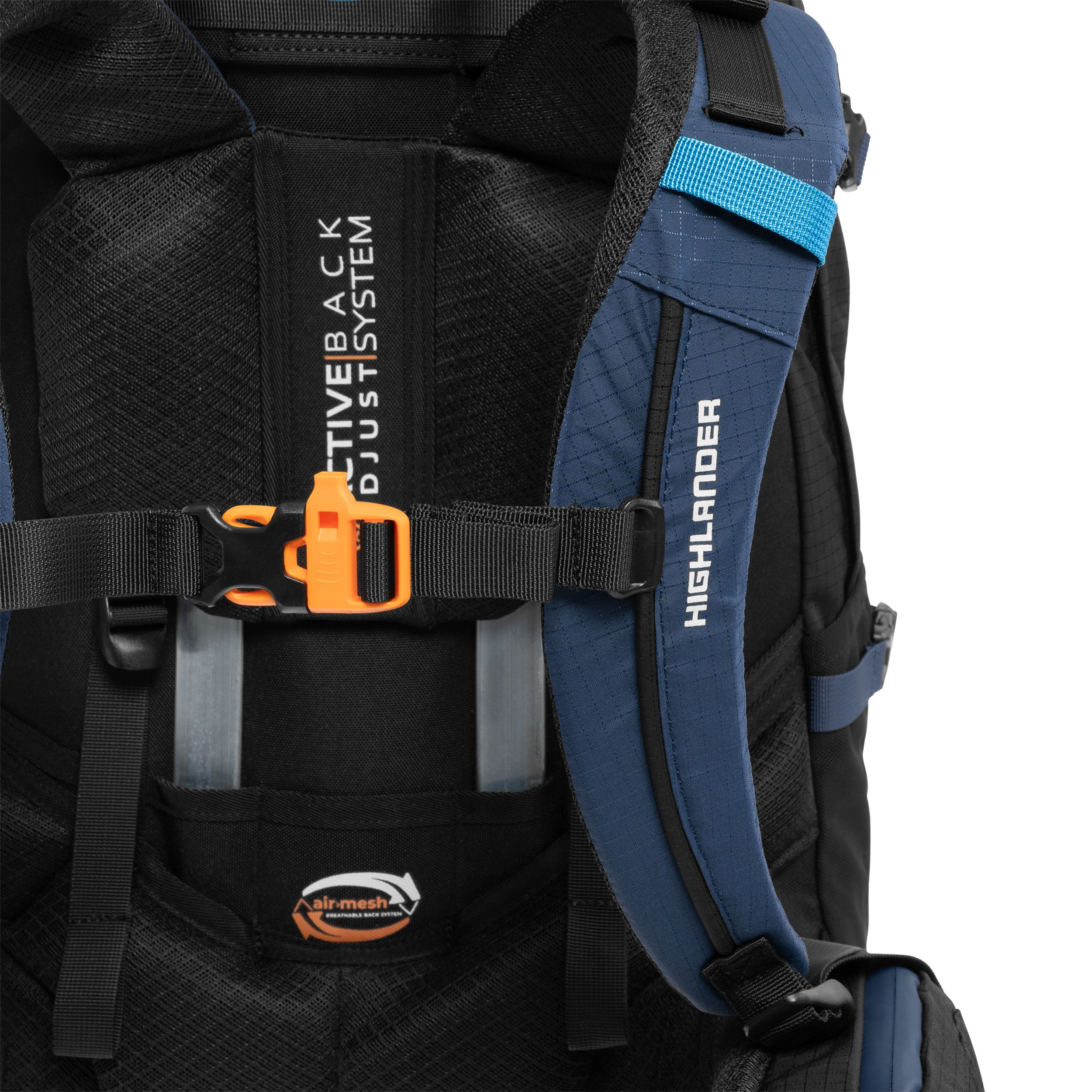Highlander Outdoor Novar hátizsák 50+5 l - Navy Blue