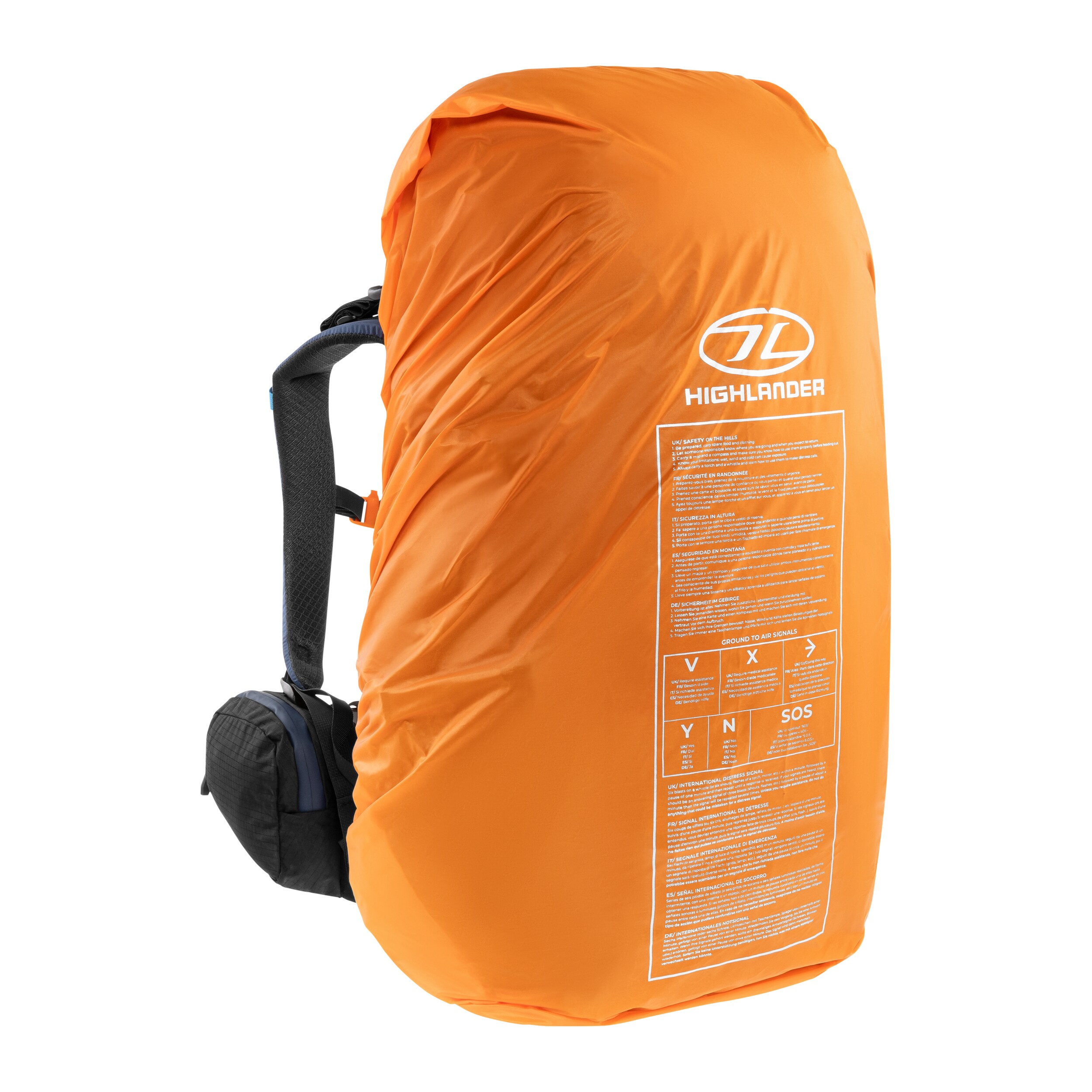 Highlander Outdoor Novar hátizsák 50+5 l - Navy Blue