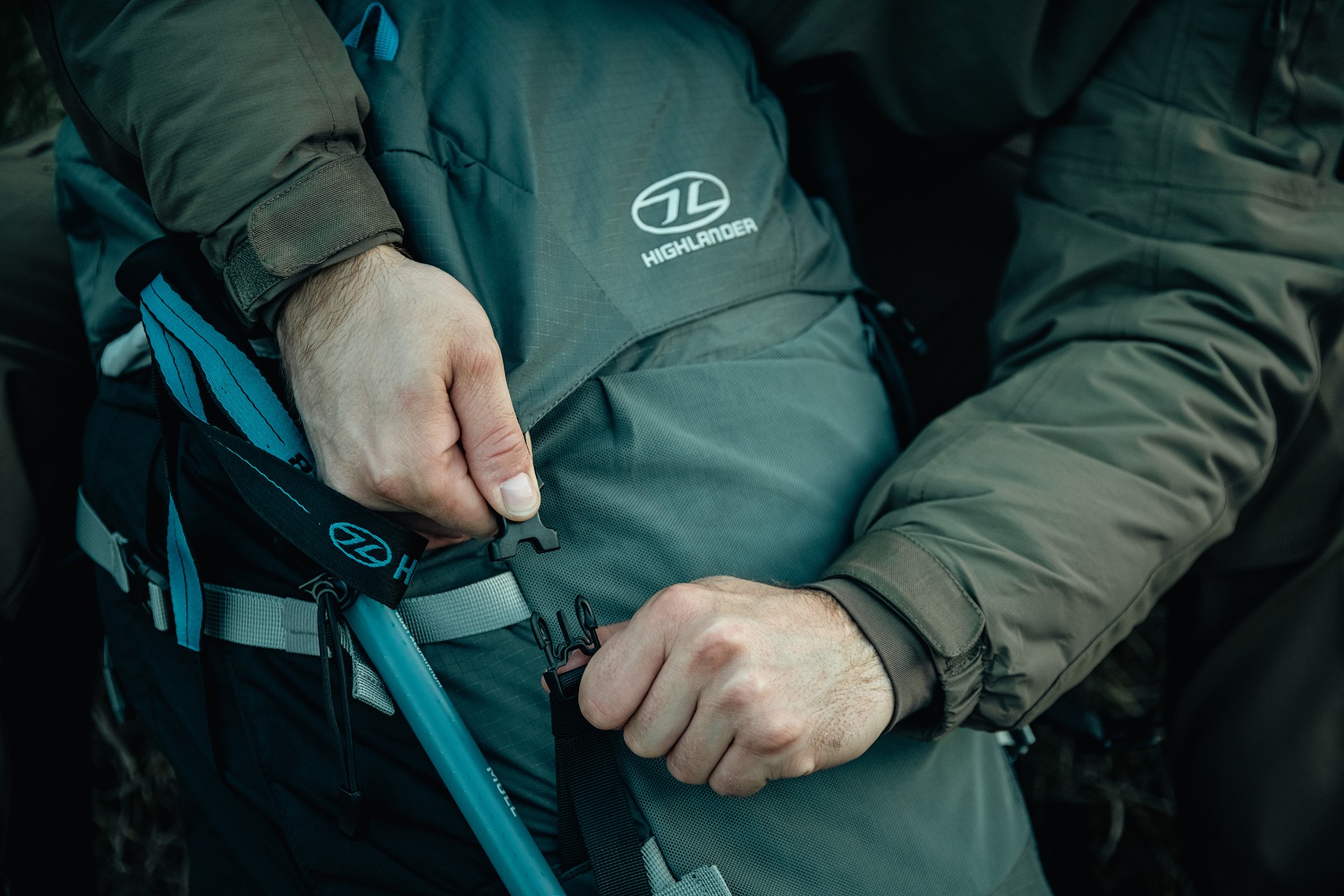 Highlander Outdoor Novar hátizsák 60+5 l - Dark Grey