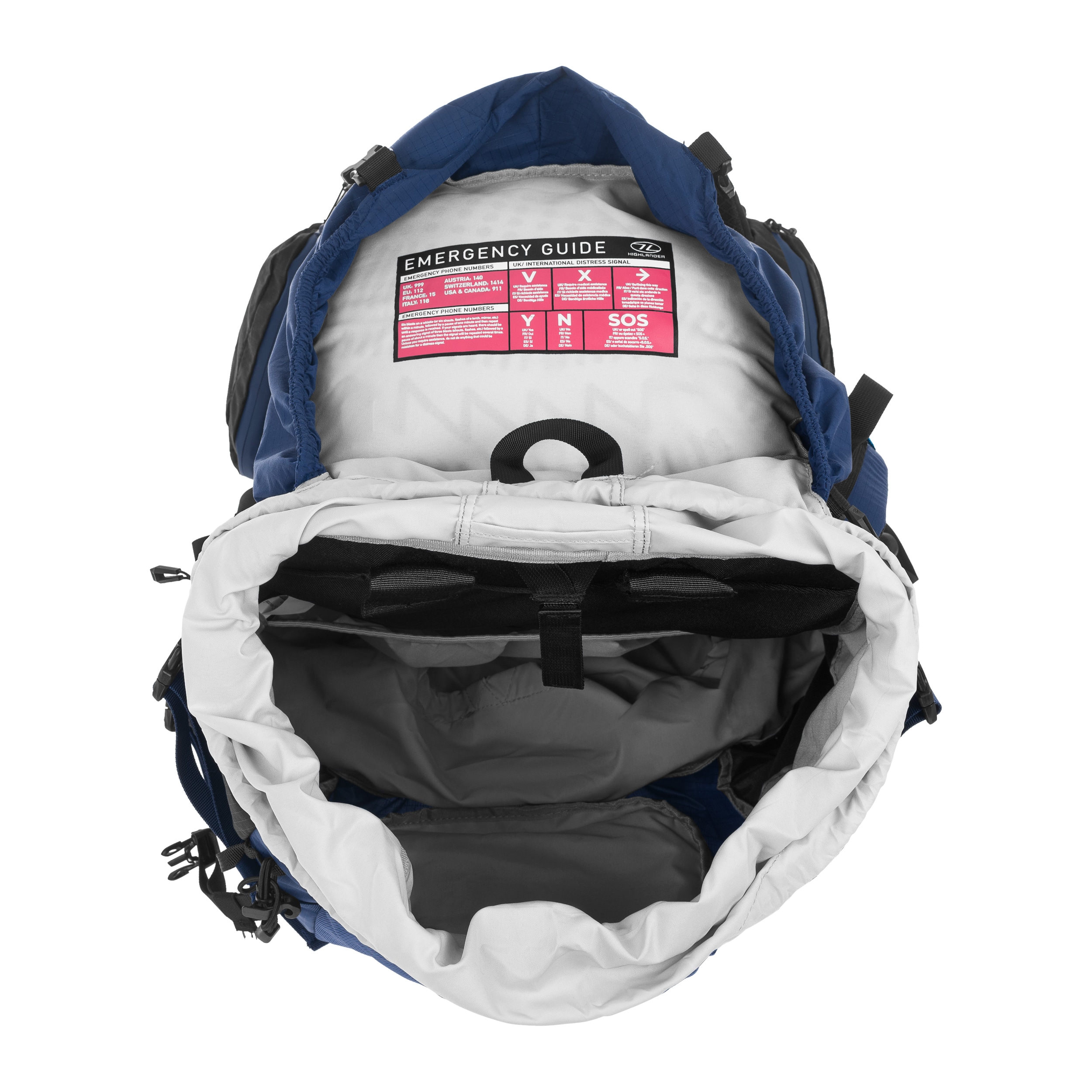 Highlander Outdoor Novar hátizsák 60+5 l - Navy Blue
