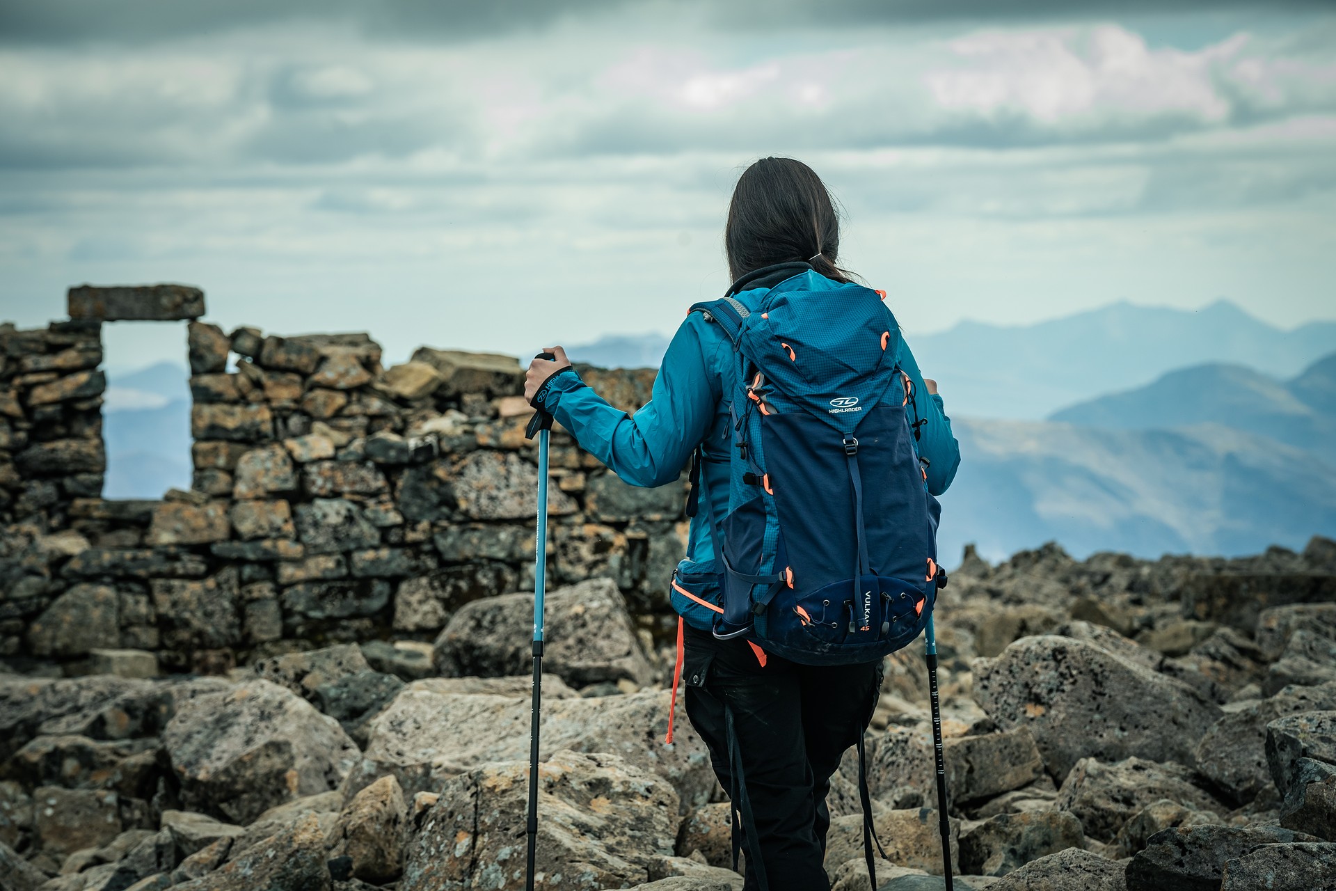Highlander Outdoor Vulkan hátizsák 45 l - Navy Blue