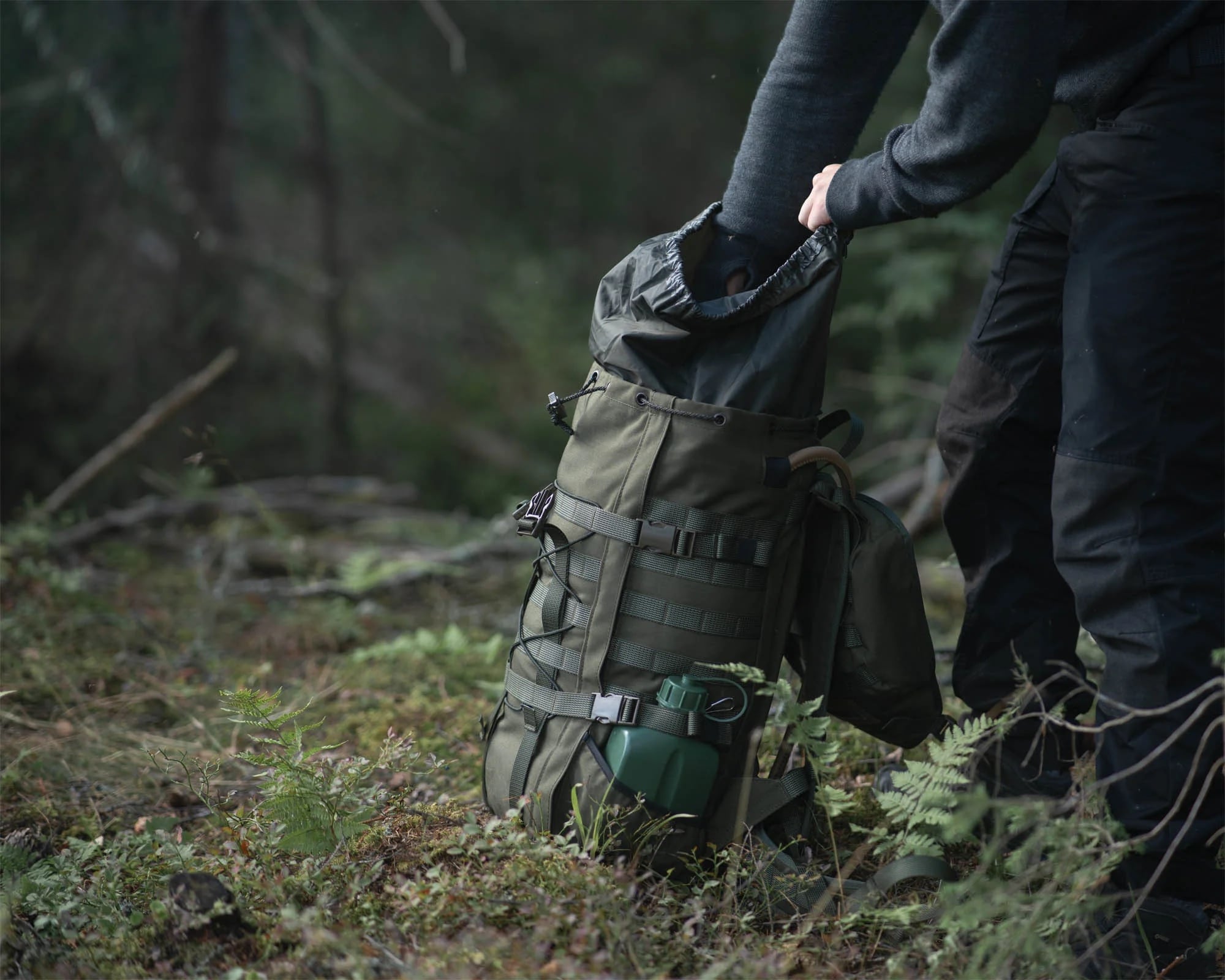 Savotta Jaakari M hátizsák 30 l - Green