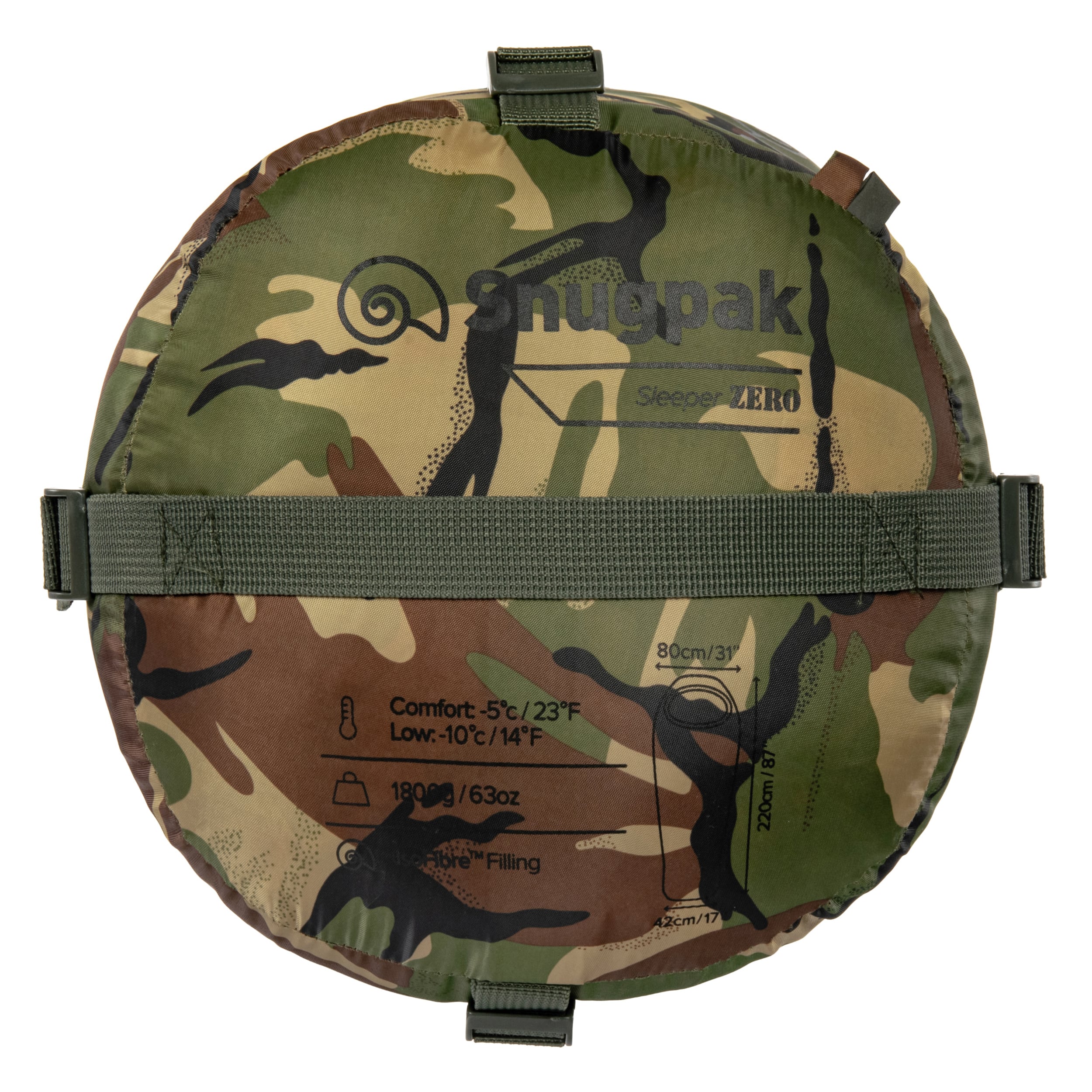Snugpak Sleeper Zero hálózsák DPM Camo - bal
