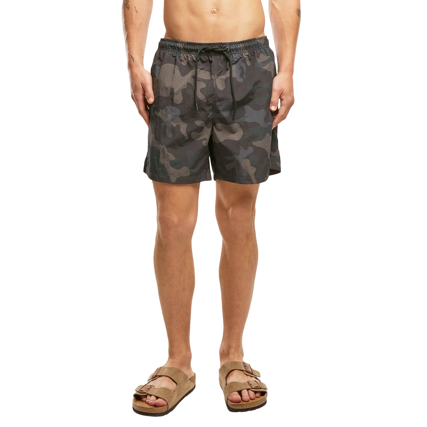 Brandit Swimshorts Basic fürdőnadrág - Dark Camo