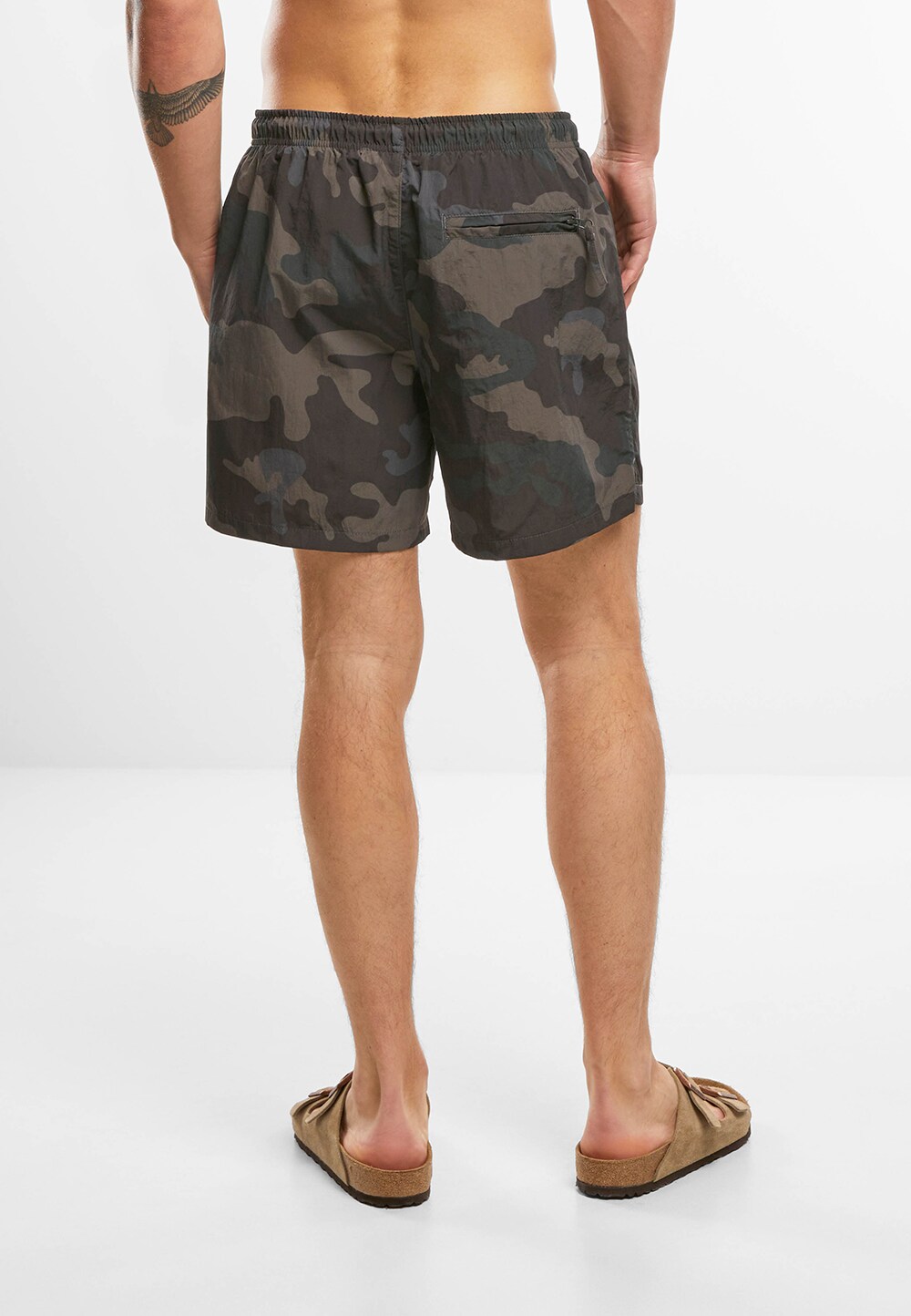 Brandit Swimshorts Basic fürdőnadrág - Dark Camo
