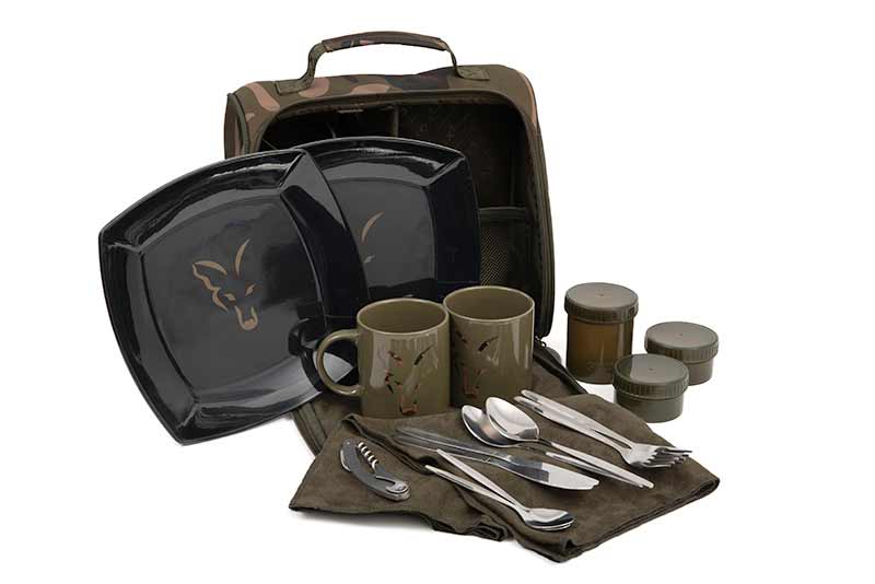 Fox Camolite 2 Person Dinner Set táska 2 személyes étkészlethez