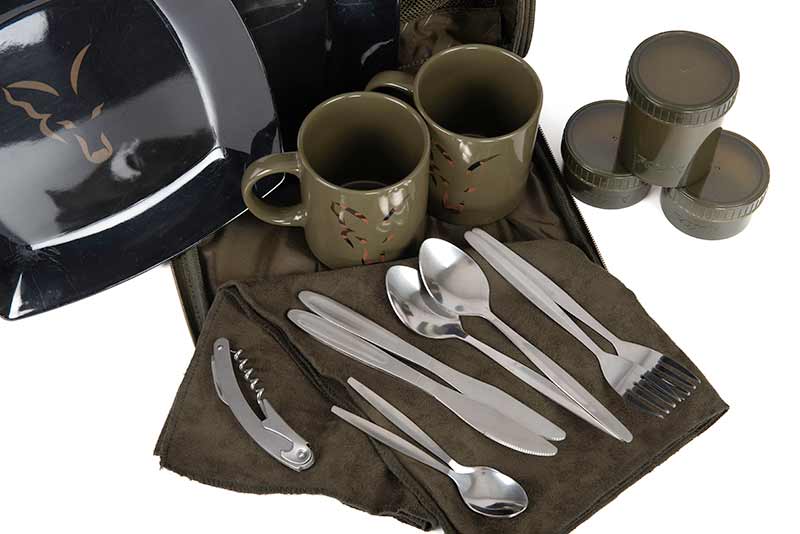 Fox Camolite 2 Person Dinner Set táska 2 személyes étkészlethez