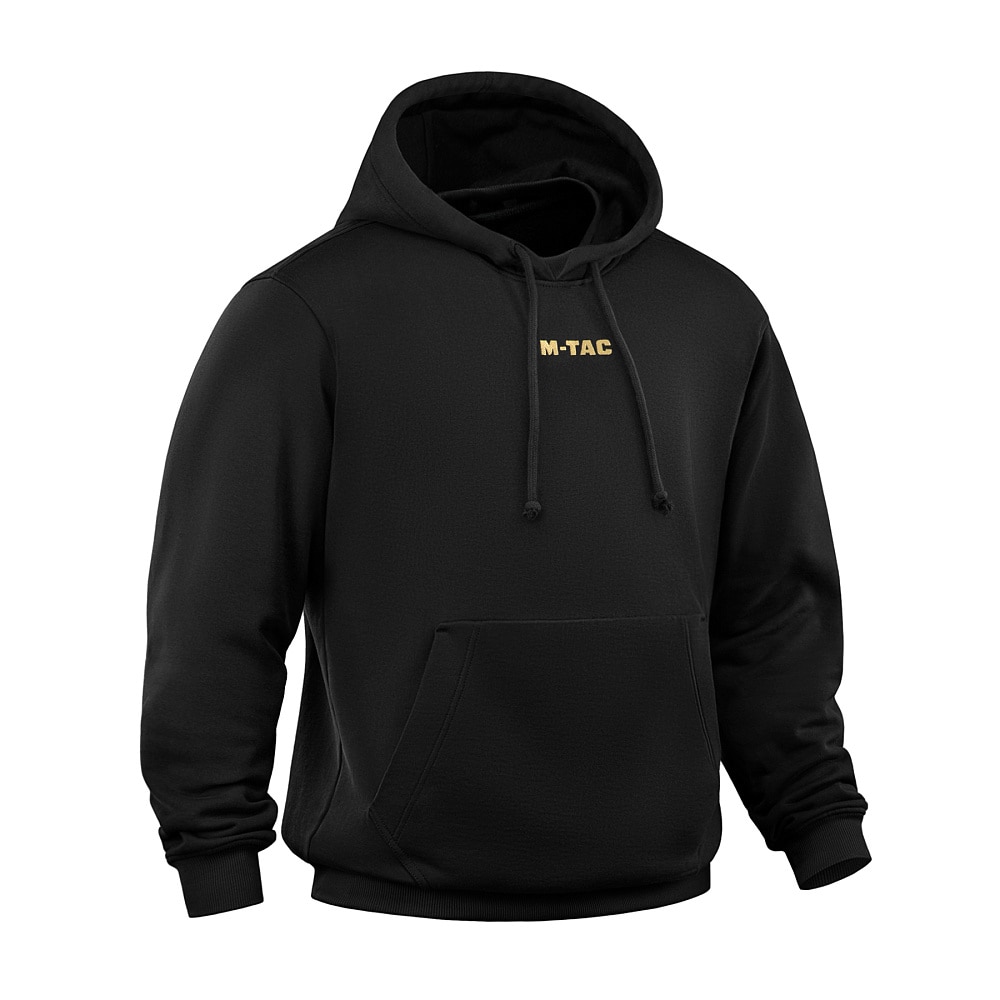 M-Tac Hoodie Worn to the Bone pulóver - Black
