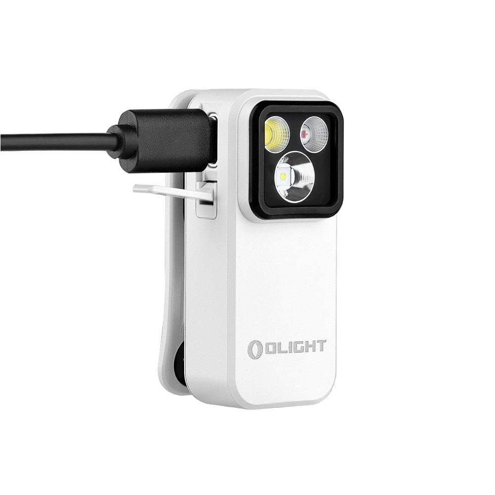 Olight Oclip Pro újratölthető zseblámpa White - 500 lumen