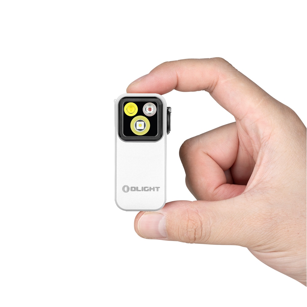 Olight Oclip Pro újratölthető zseblámpa White - 500 lumen