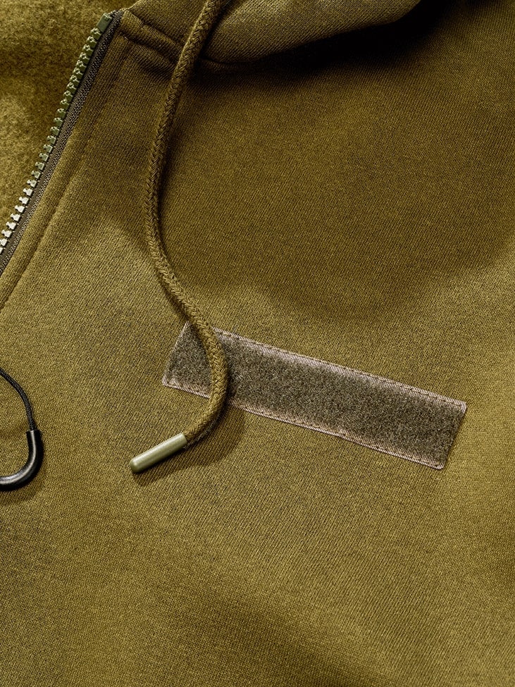 Brandit Tactical Sweat Jacket pulóver - Olive