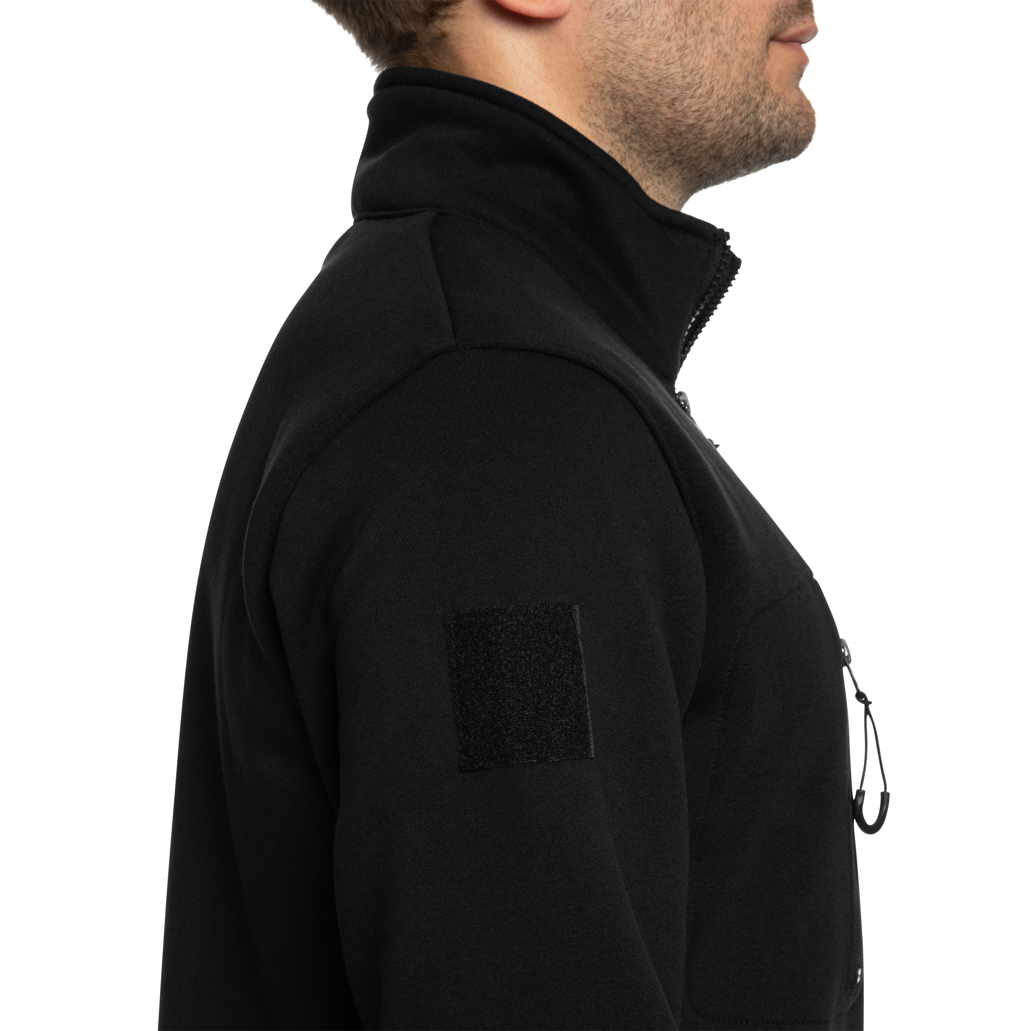 Brandit Tactical Sweat Troyer pulóver - Black