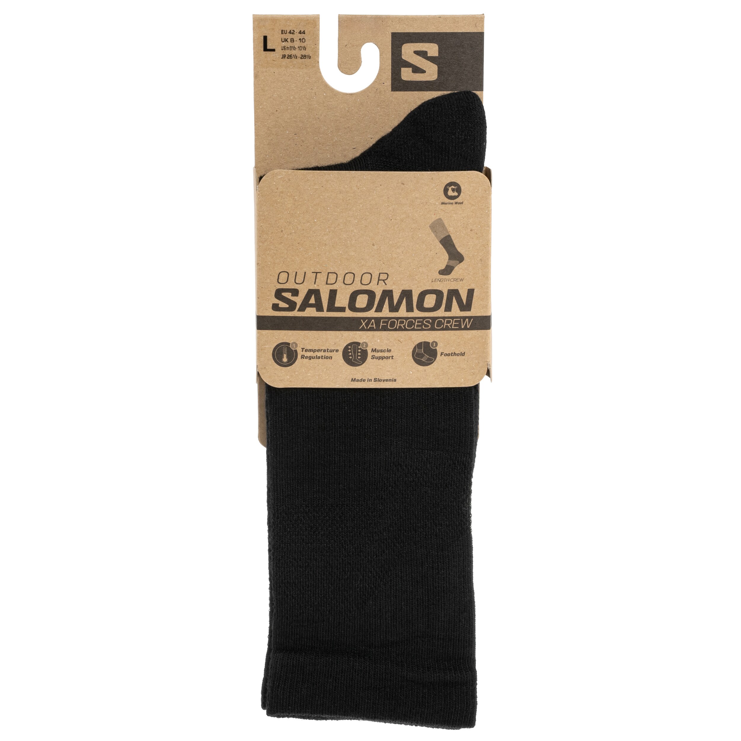 Salomon XA Forces Crew zokni - Black