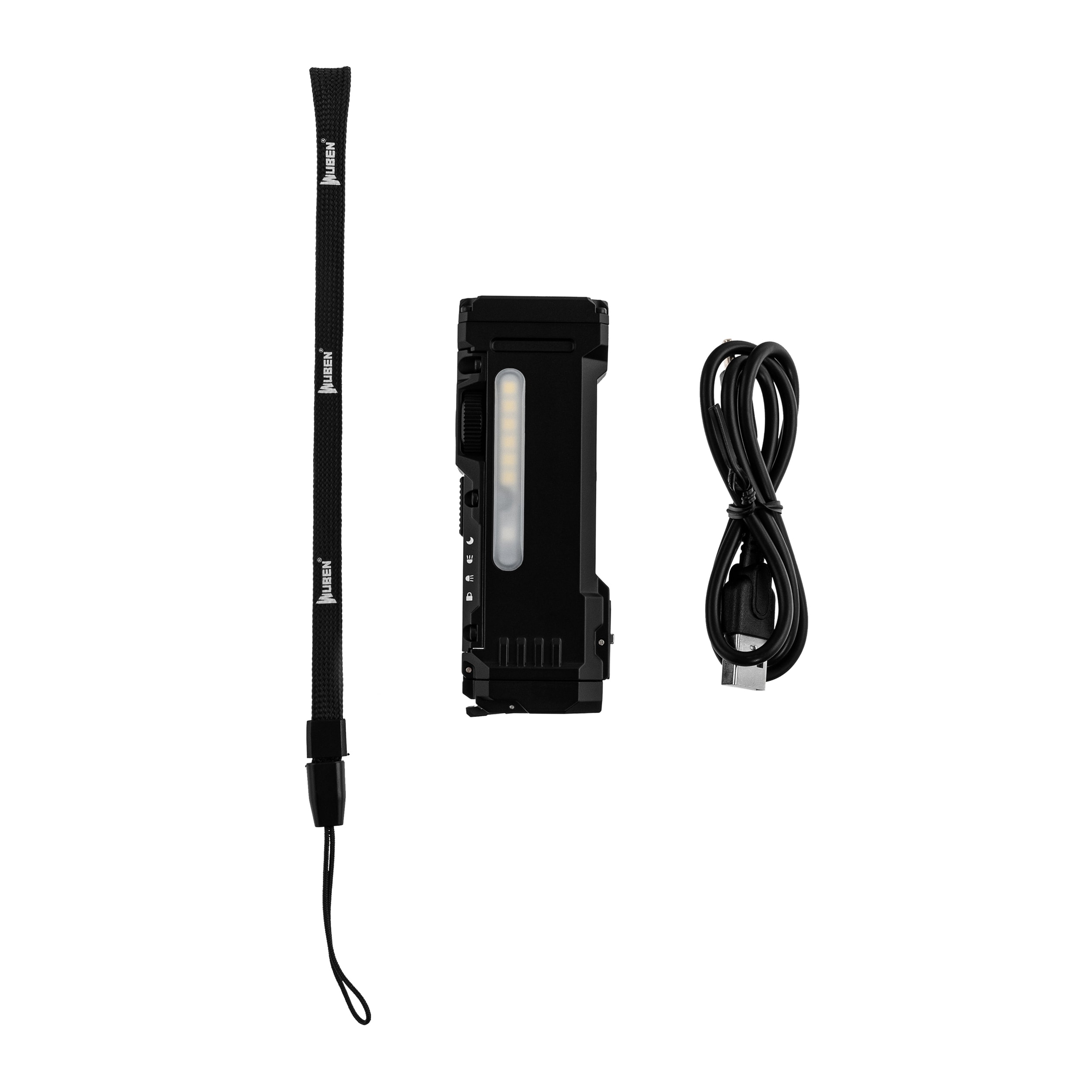 Wuben X4 zseblámpa Black - 1500 lumen