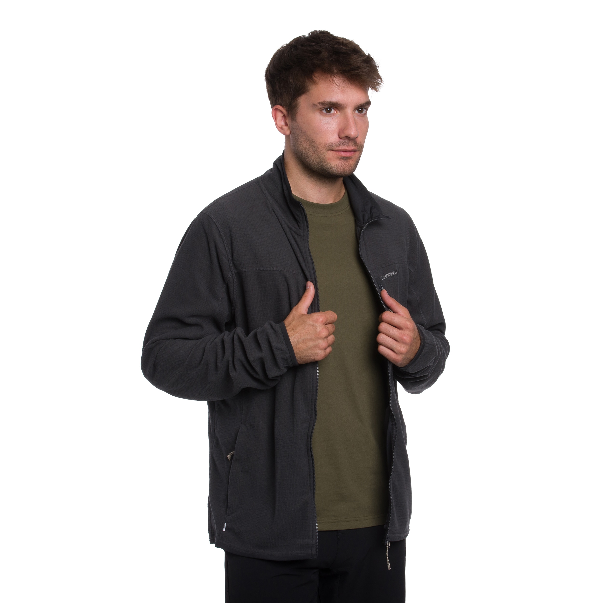 Craghoppers NosiLife Spry Jacket polár pulóver - Black Pepper