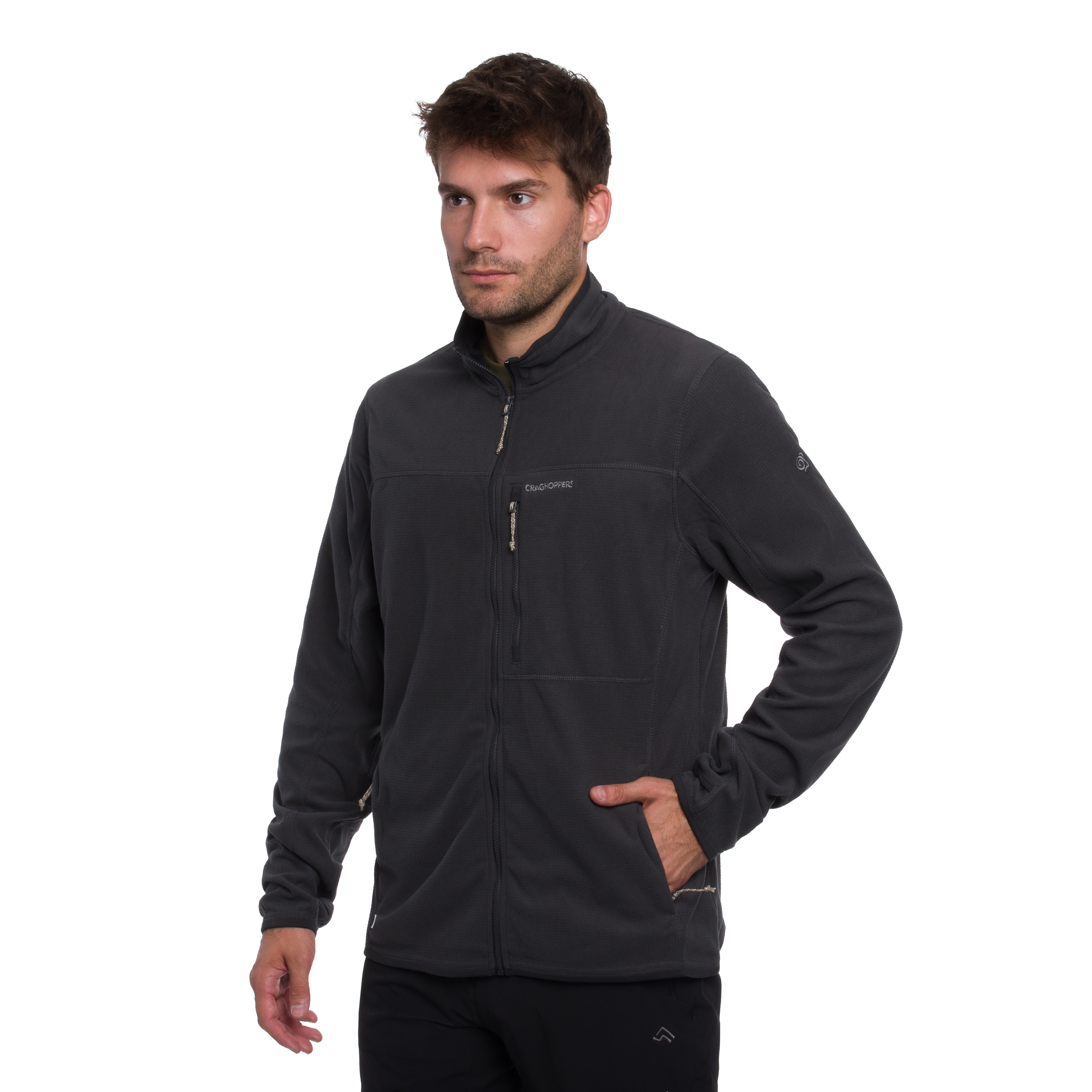 Craghoppers NosiLife Spry Jacket polár pulóver - Black Pepper