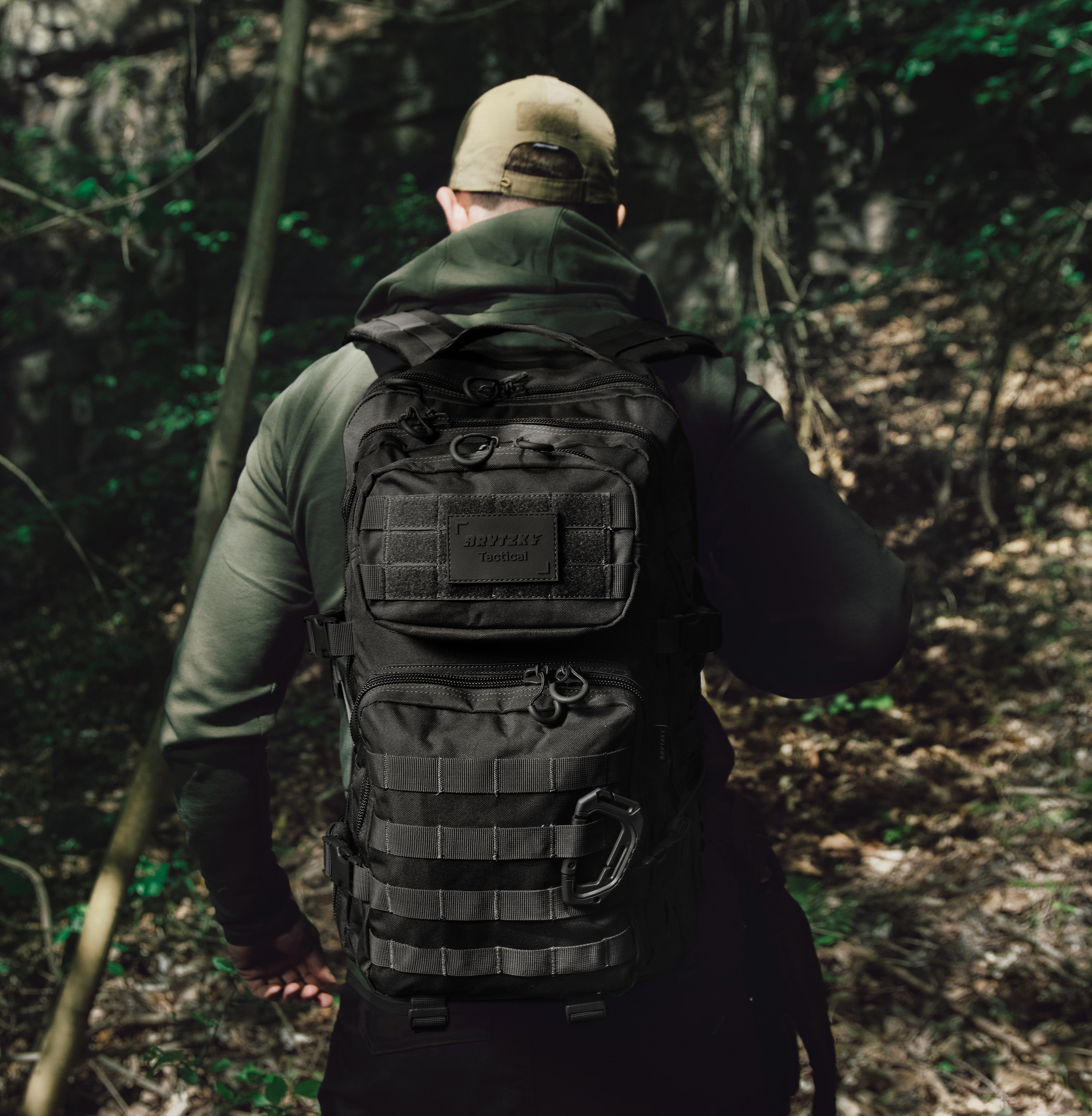 Brytzky Tactical Polygon Large hátizsák 36 l - Black