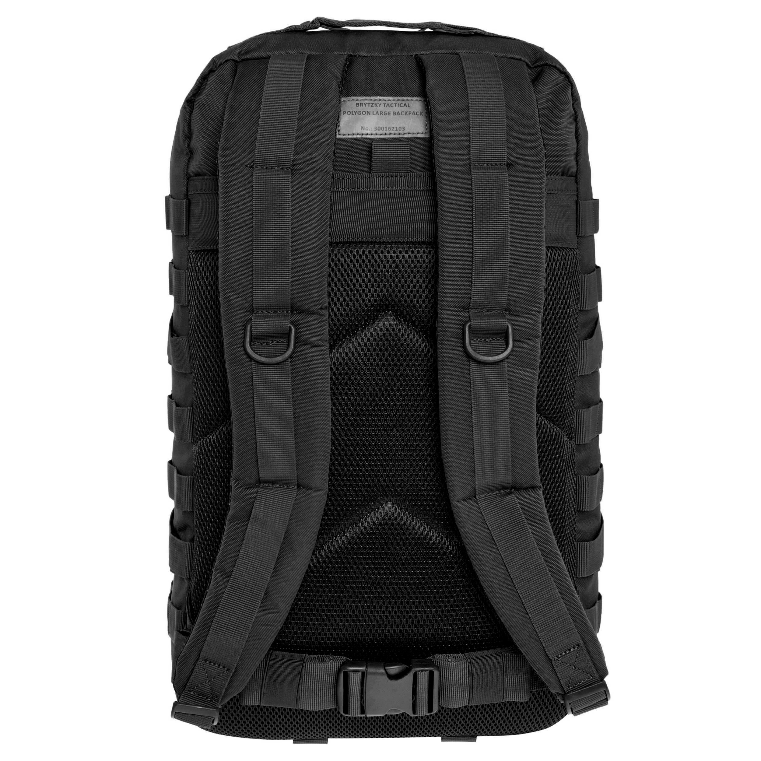 Brytzky Tactical Polygon Large hátizsák 36 l - Black