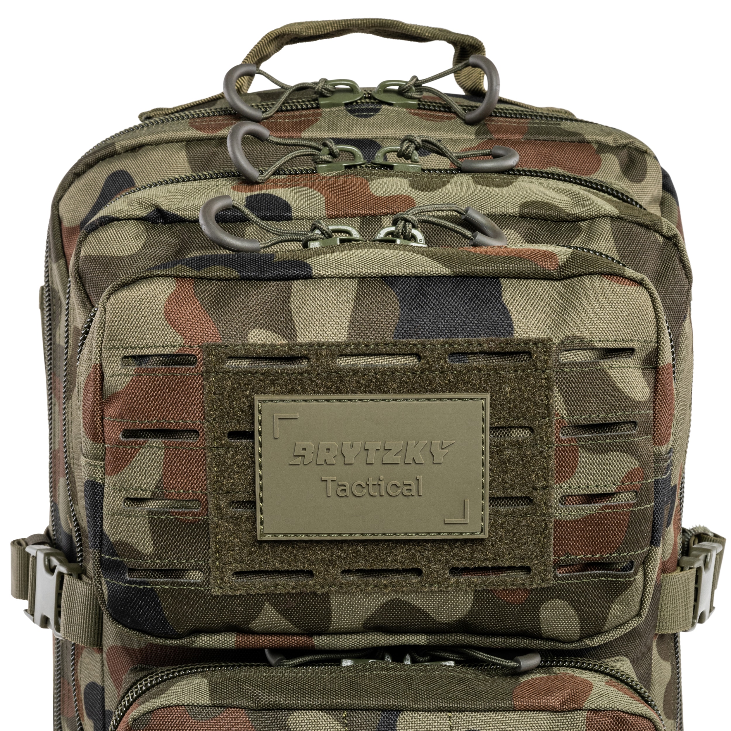 Brytzky Tactical Polygon Large Laser Cut hátizsák 36 l - wz.93 Pantera PL Woodland