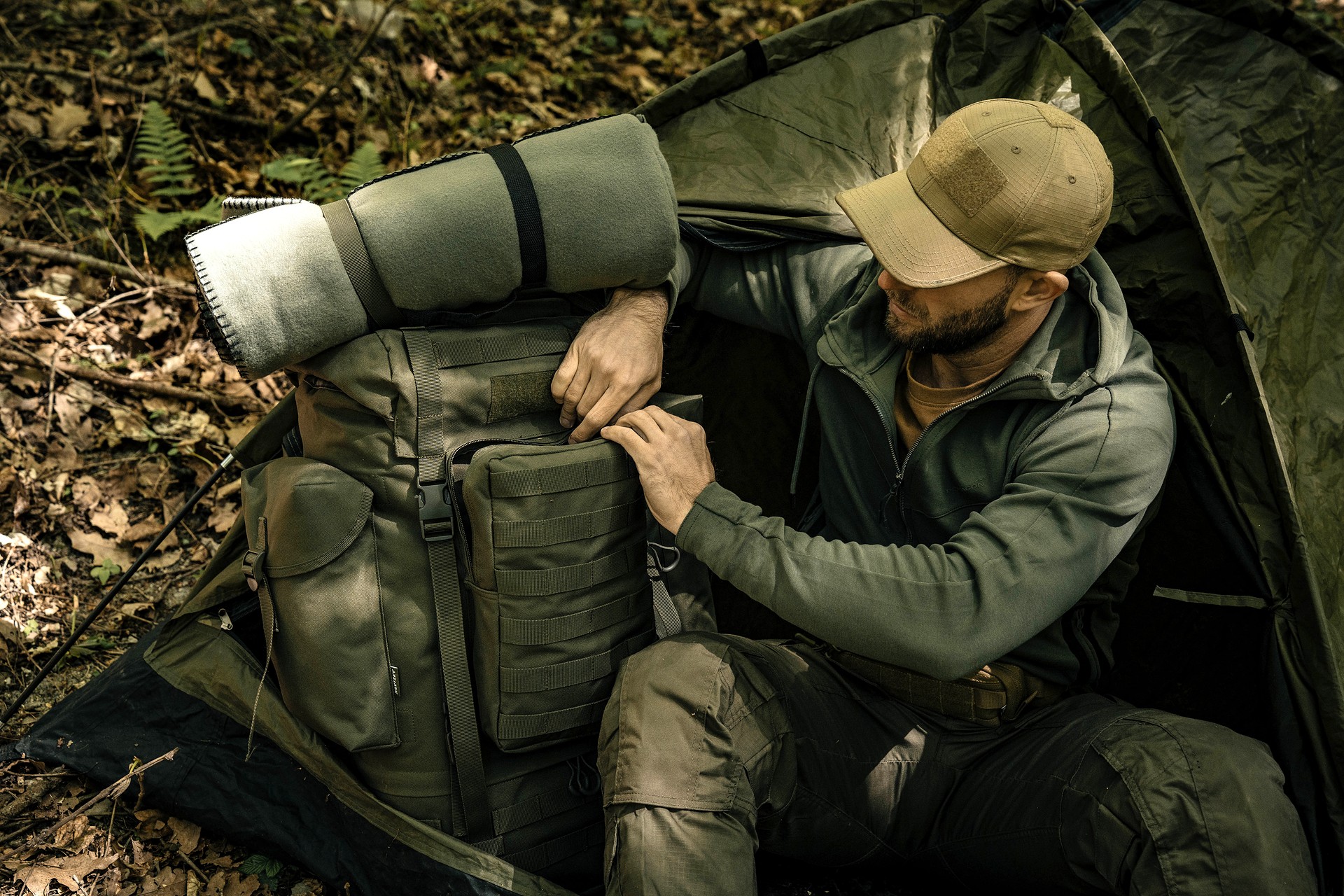 Brytzky Tactical Fortex hátizsák 65 l - Olive