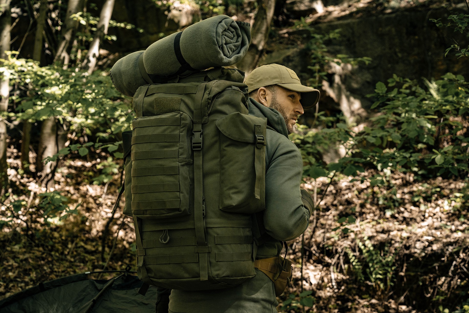 Brytzky Tactical Fortex hátizsák 65 l - Olive