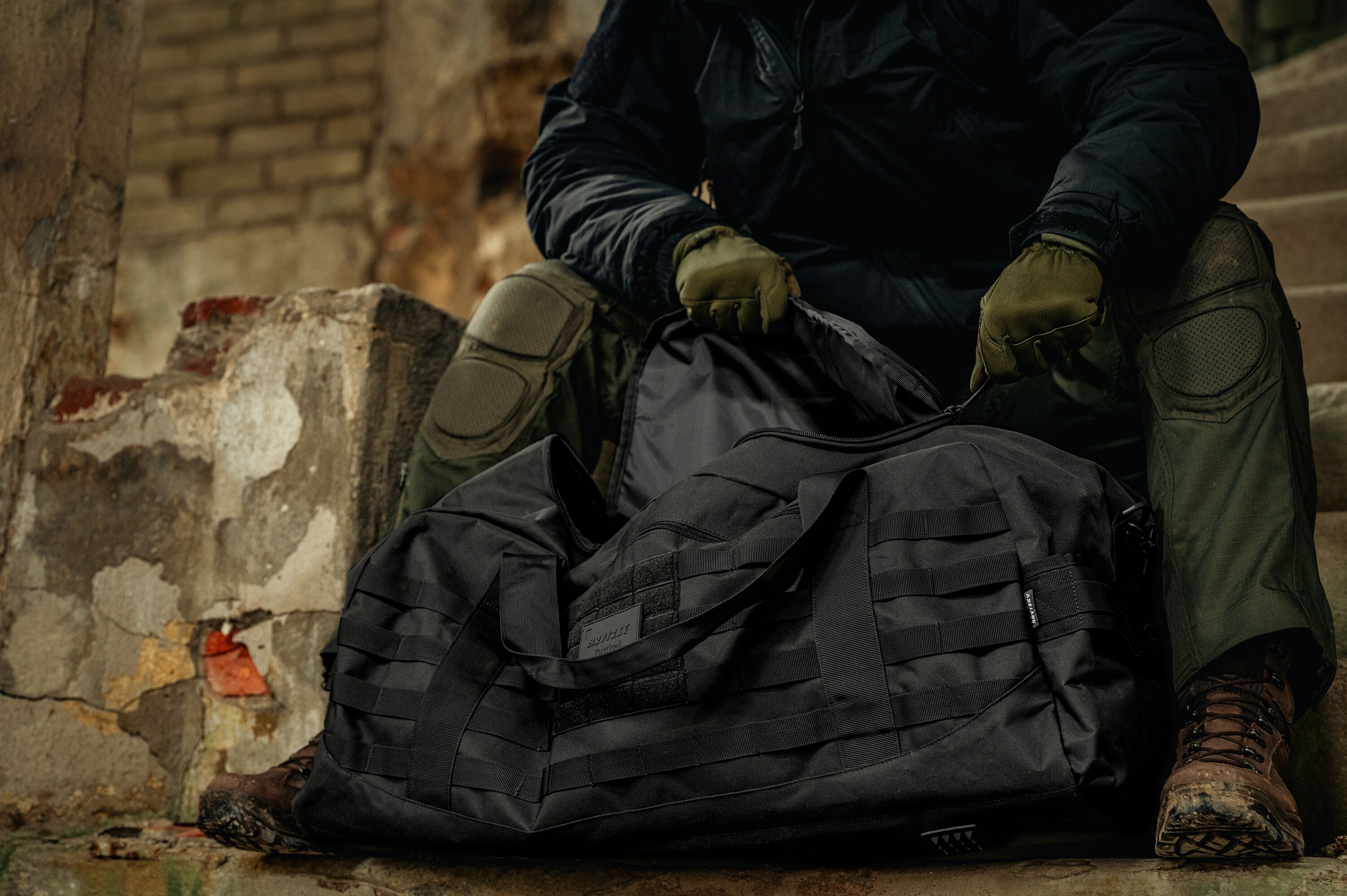 Brytzky Tactical Garrison felszereléstáska 100 l - Black
