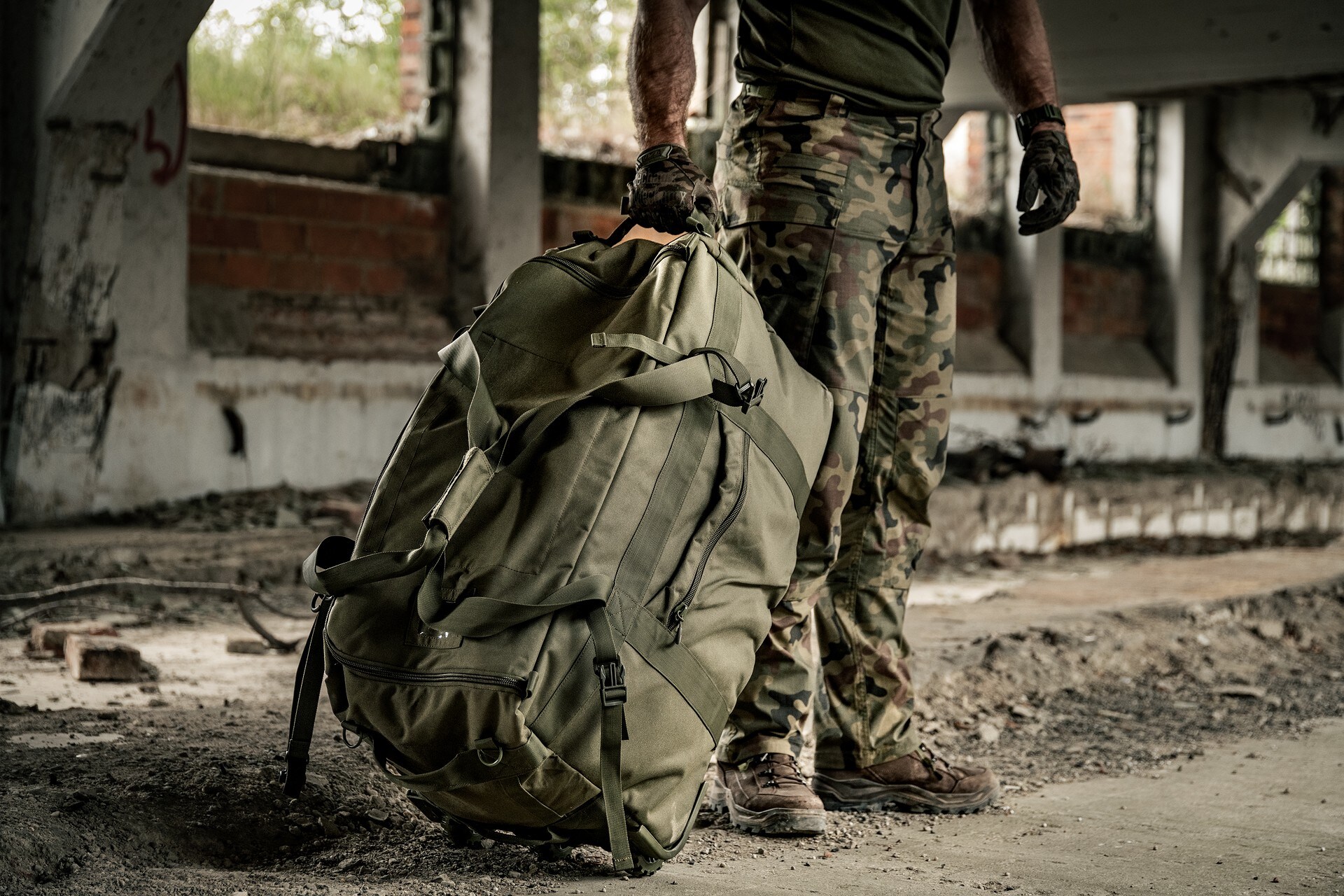 Brytzky Tactical Mammoth felszereléstáska 120 l - Olive