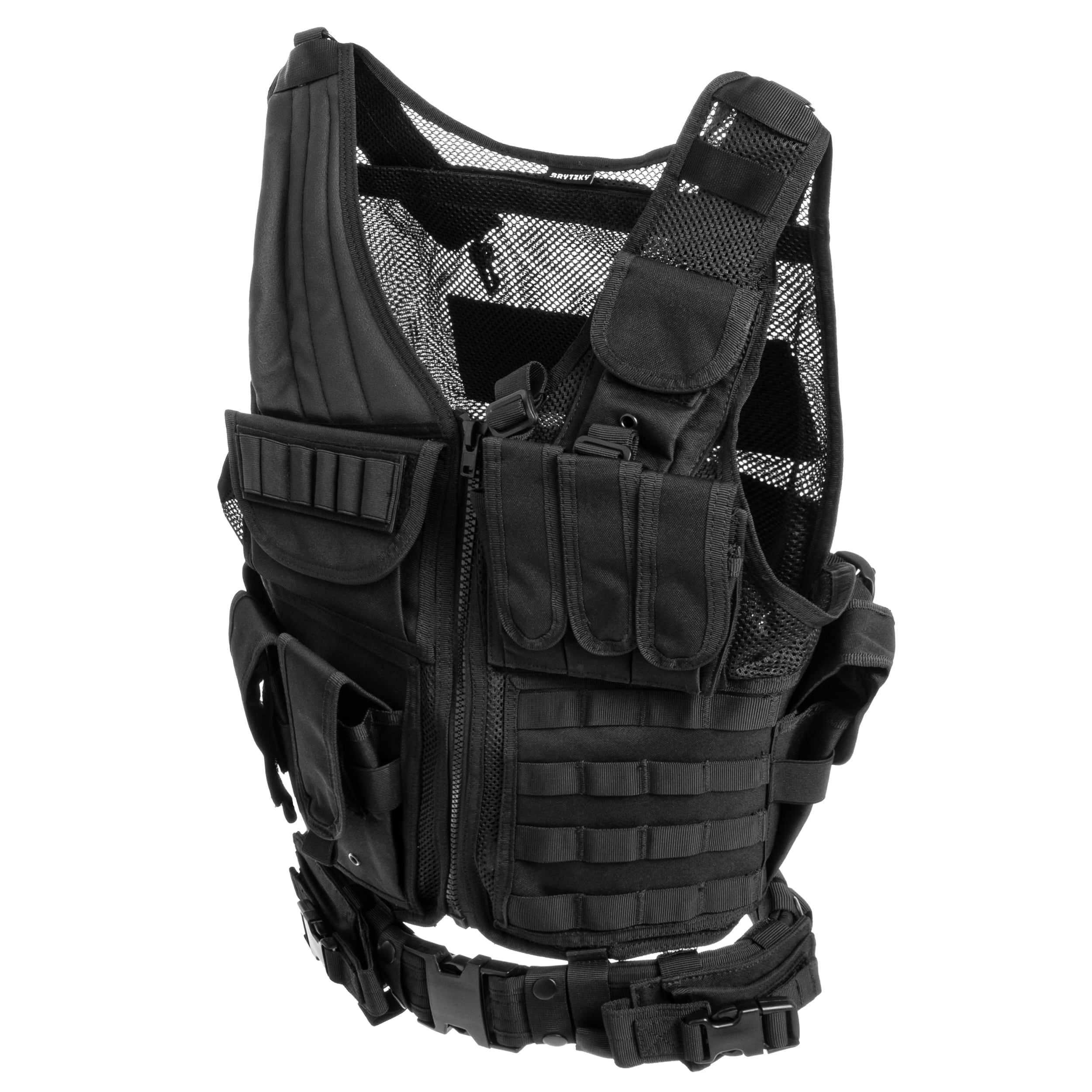 Brytzky Tactical Patrol Guard taktikai mellény - Black
