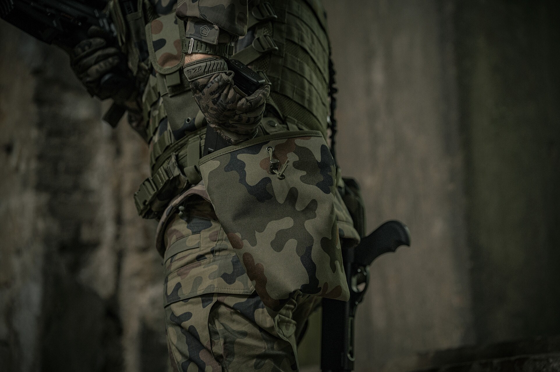 Brytzky Tactical Fastdrop tárdobó táska - wz.93 Pantera PL Woodland