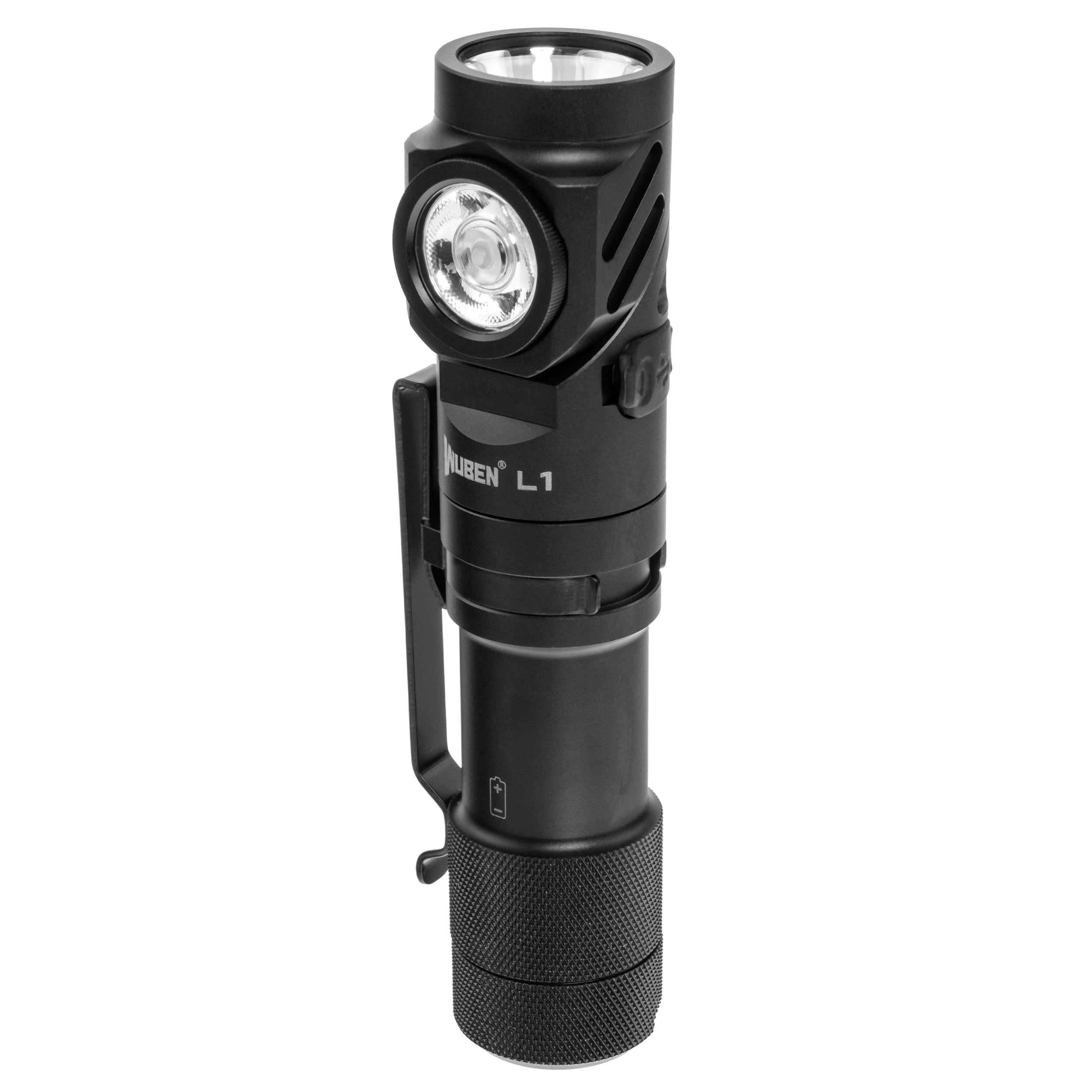 Wuben L1 Black zseblámpa powerbank funkcióval 2000 lumen
