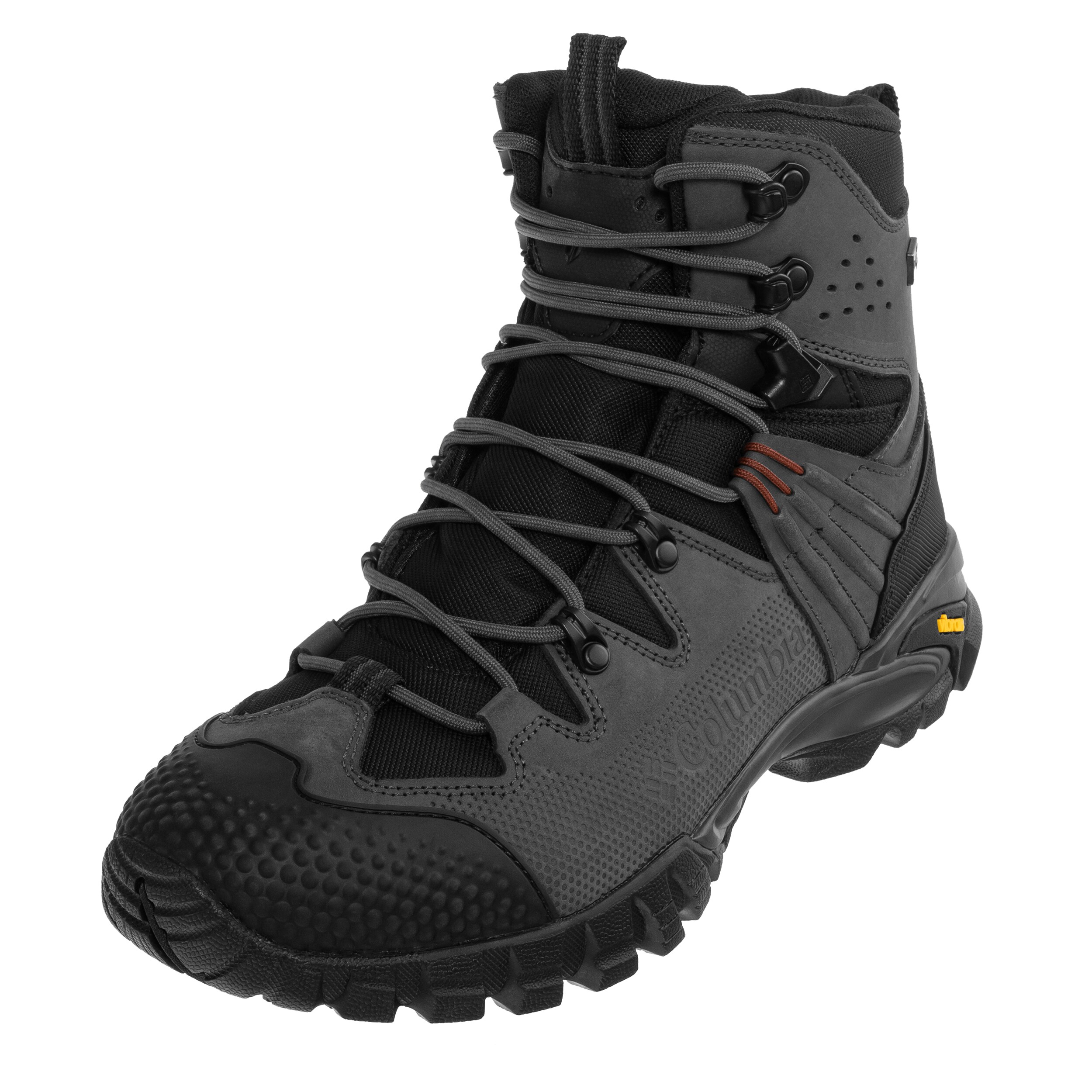 Columbia GeoTerra OutDry Leather bakancs - Black/Spice