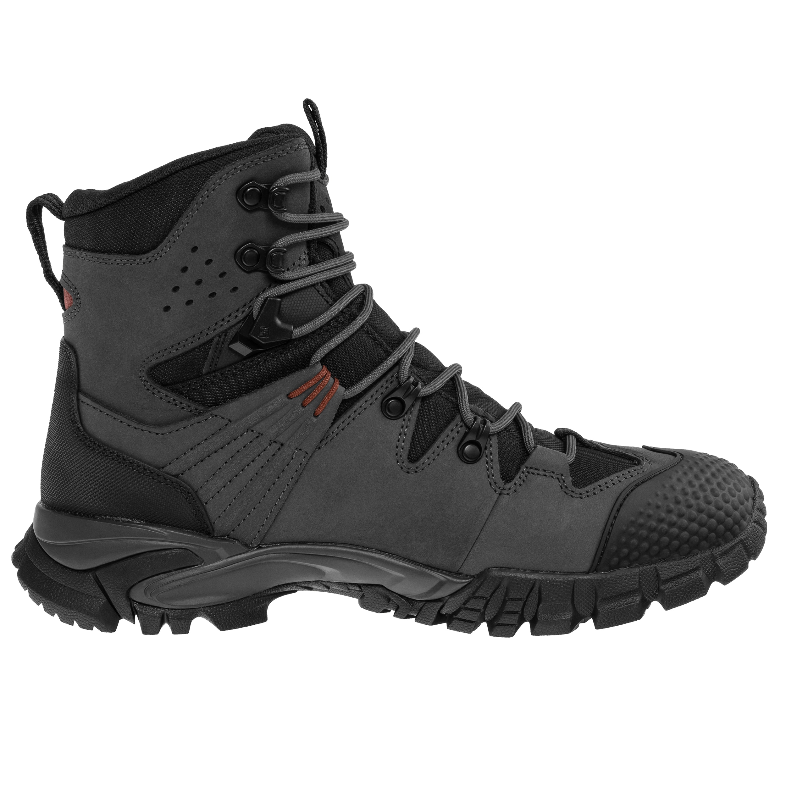 Columbia GeoTerra OutDry Leather bakancs - Black/Spice