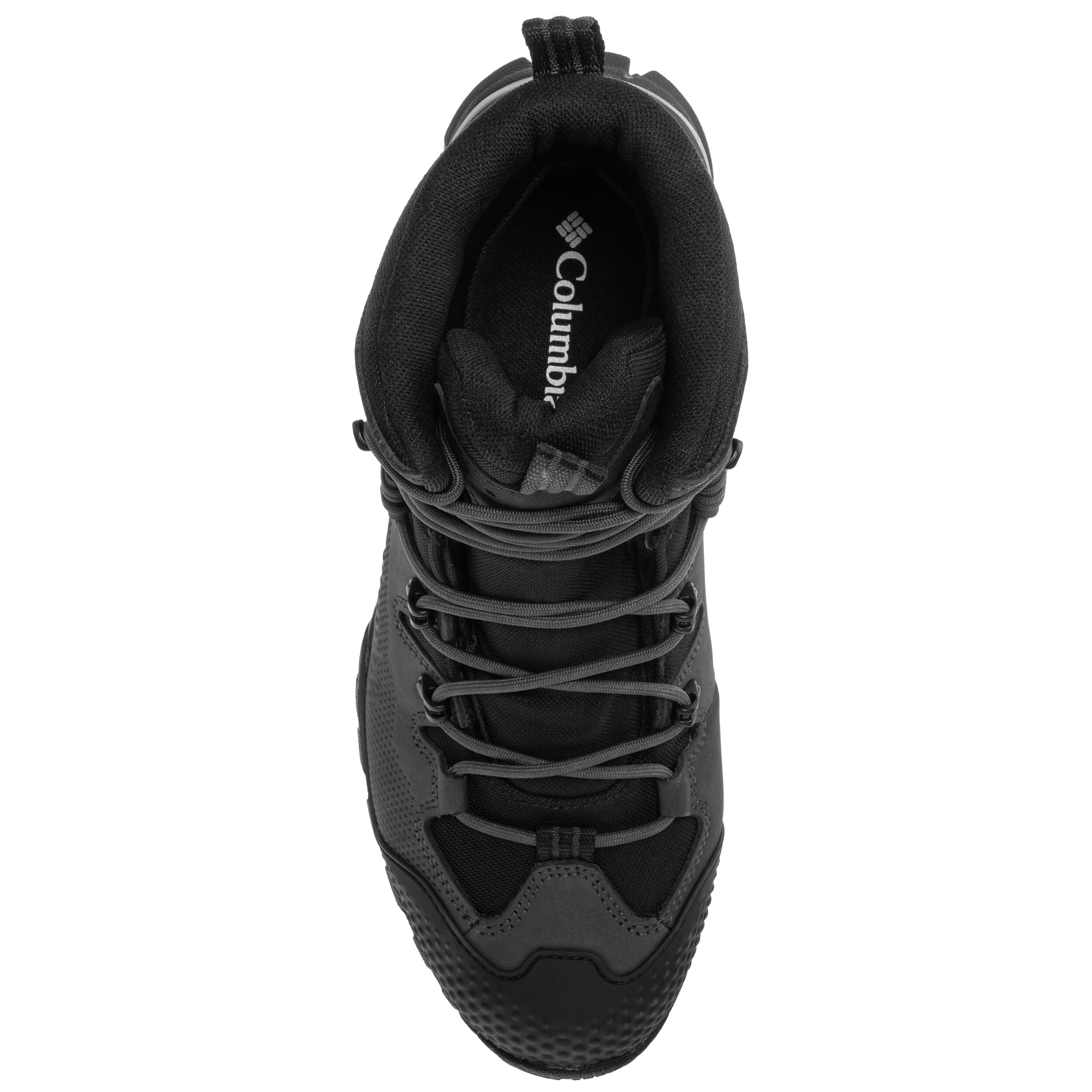 Columbia GeoTerra OutDry Leather bakancs - Black/Spice