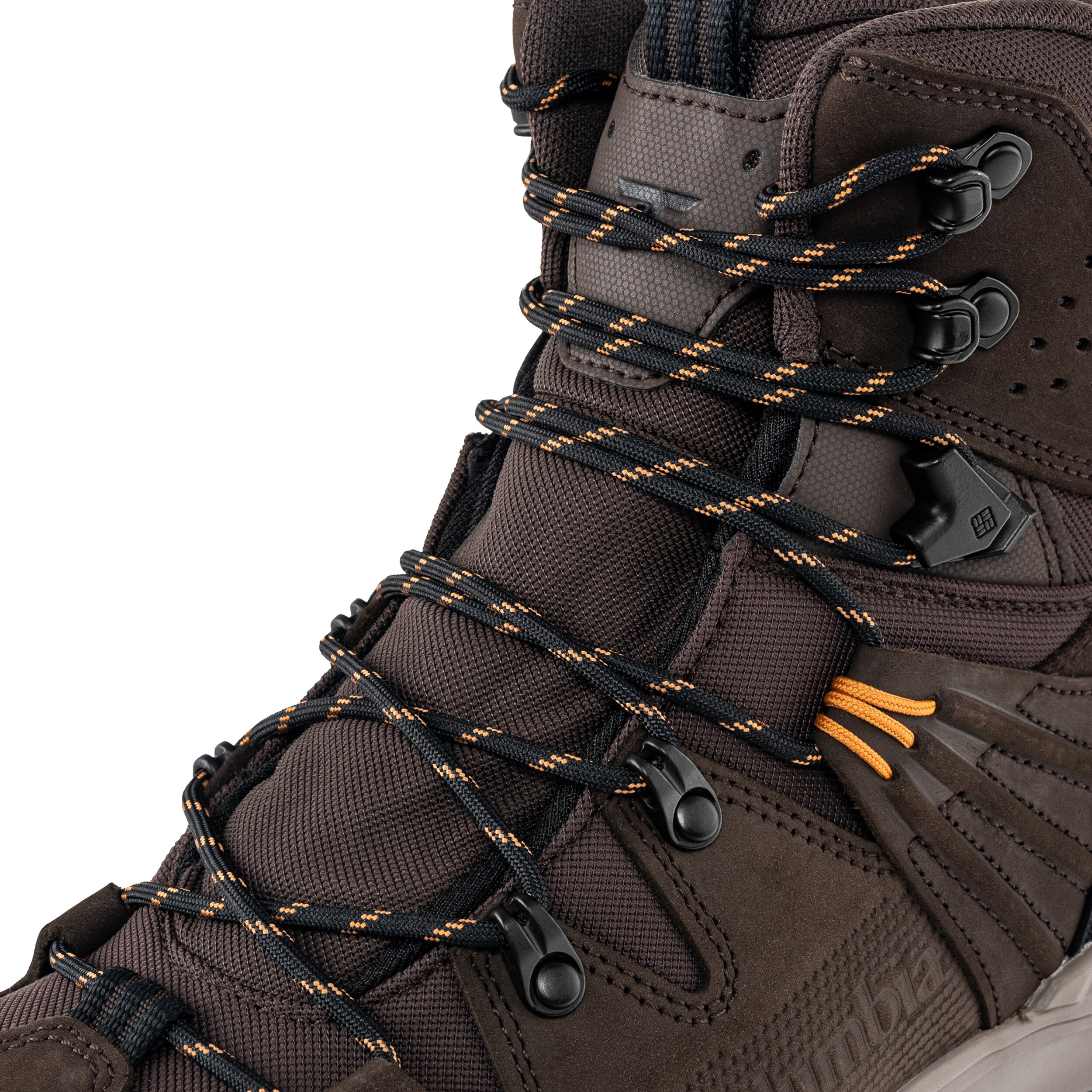 Columbia GeoTerra OutDry Leather bakancs - Cordovan/Canyon Sun