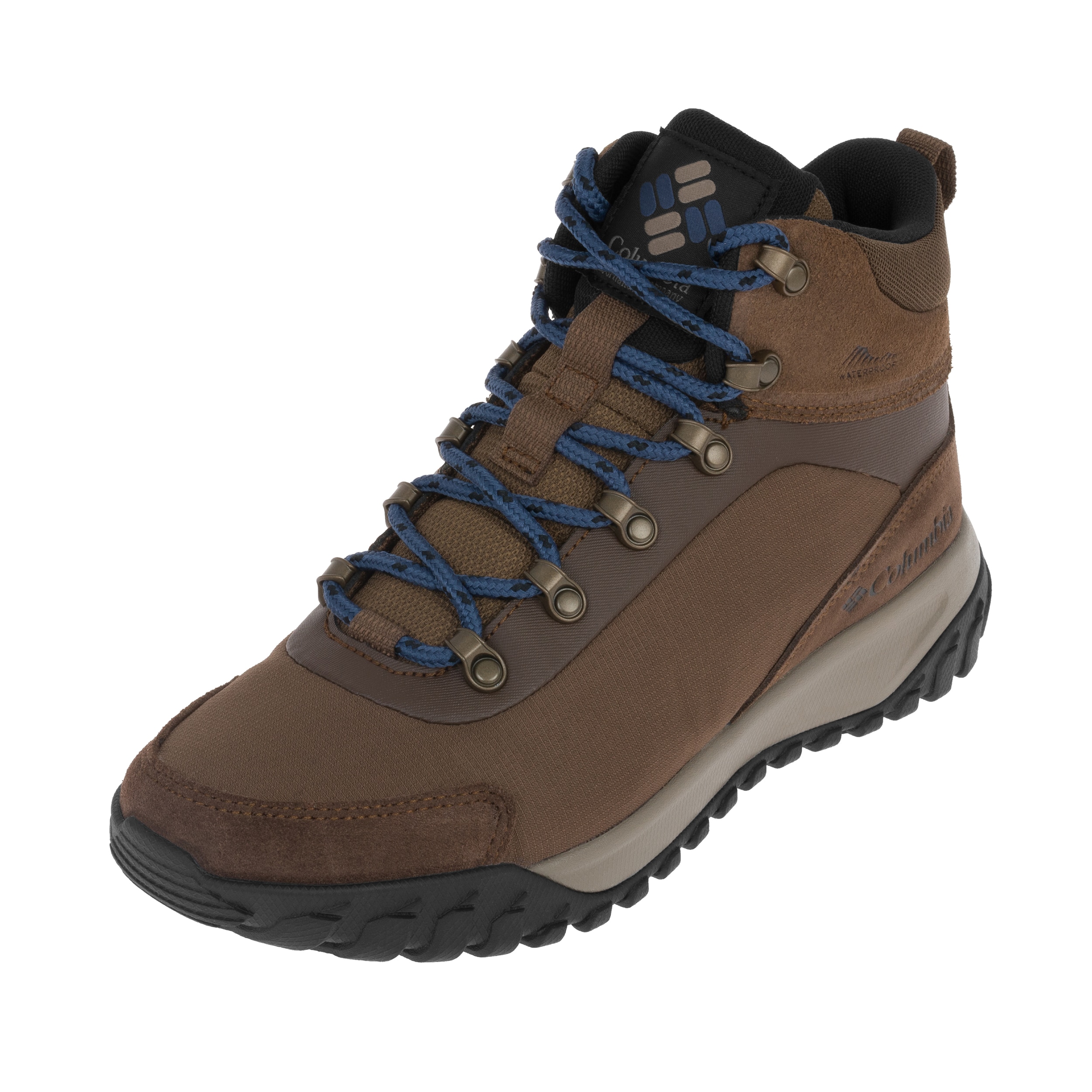 Columbia Burnsider Waterproof bakancs - Dark Brown/Dark Mountain
