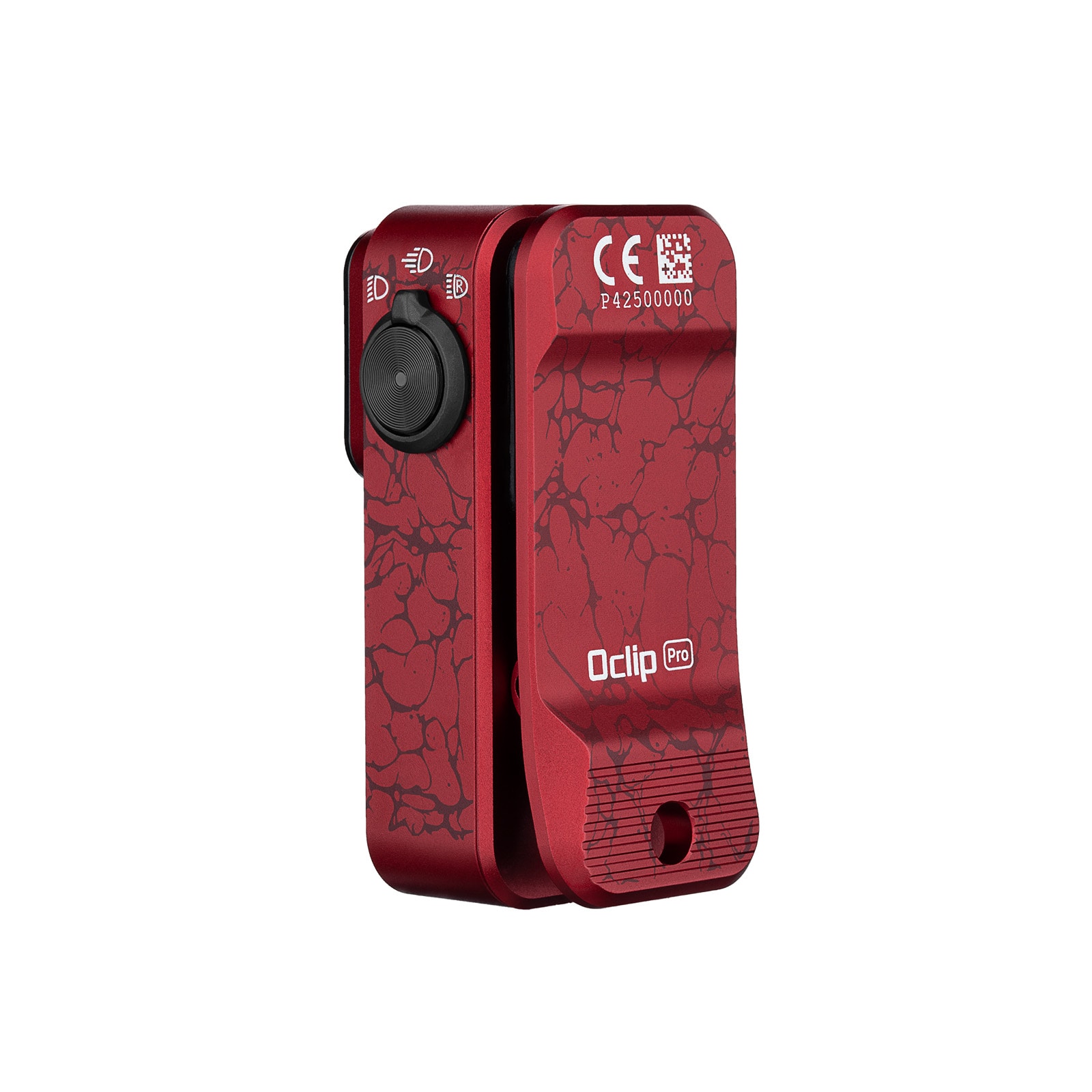 Olight Oclip Pro újratölthető zseblámpa Molten Lava - 500 lumen