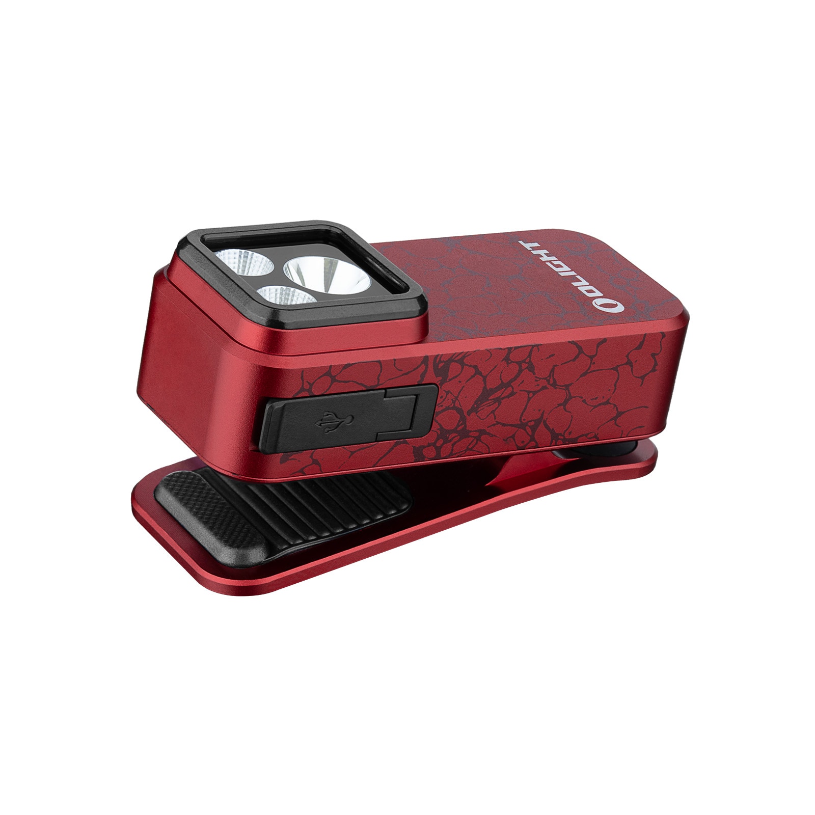 Olight Oclip Pro újratölthető zseblámpa Molten Lava - 500 lumen