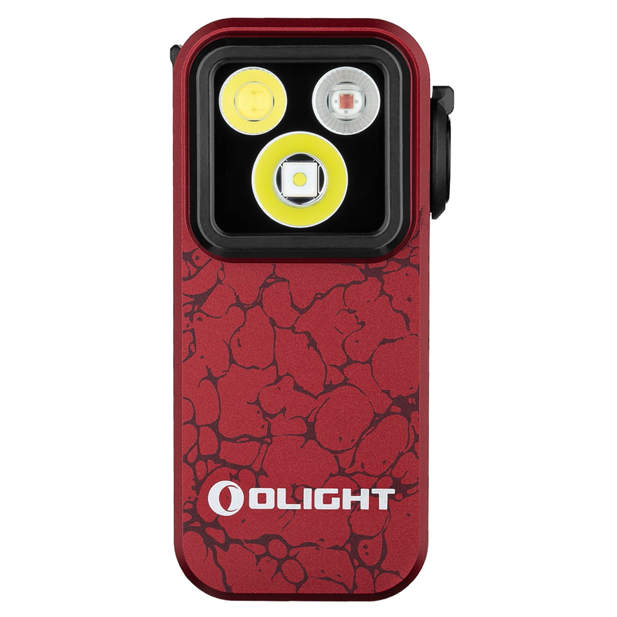 Olight Oclip Pro újratölthető zseblámpa Molten Lava - 500 lumen