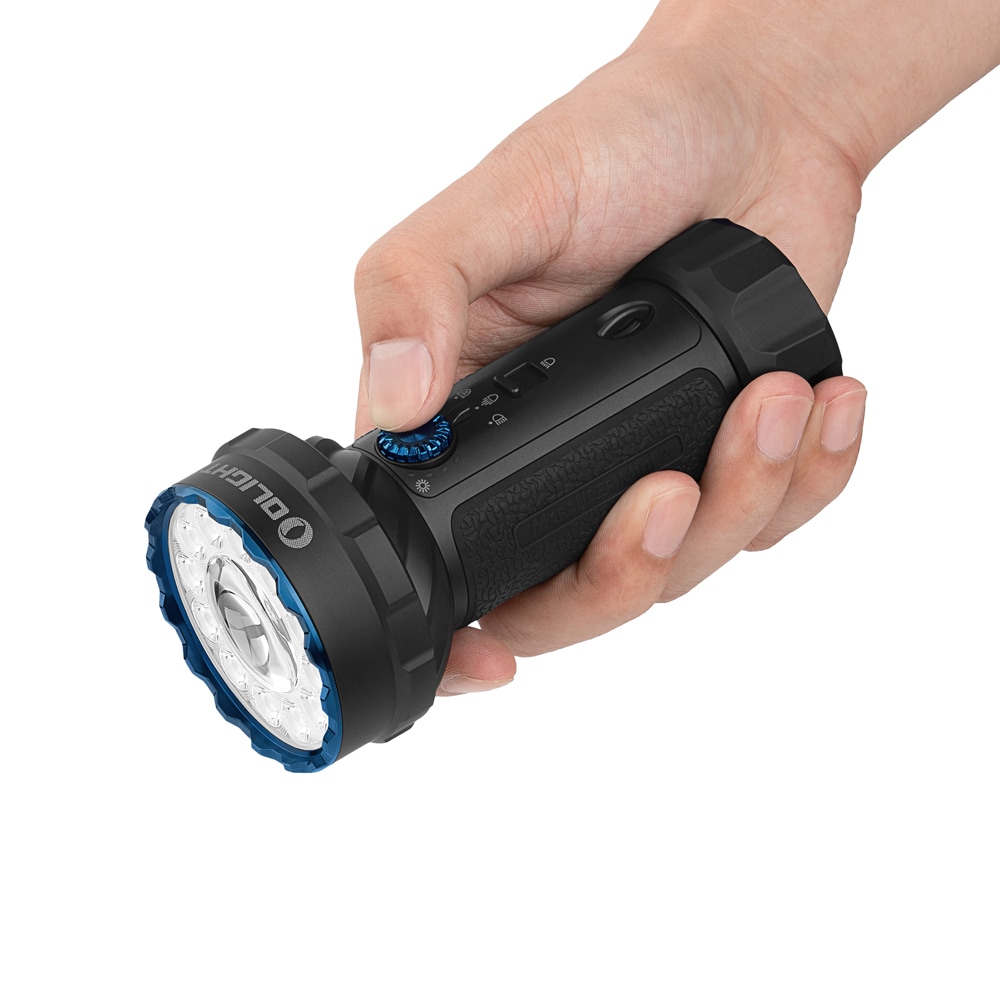 Olight Marauder Mini 2 újratölthető zseblámpa Black - 10000 lumen, hatótávolság 750 m