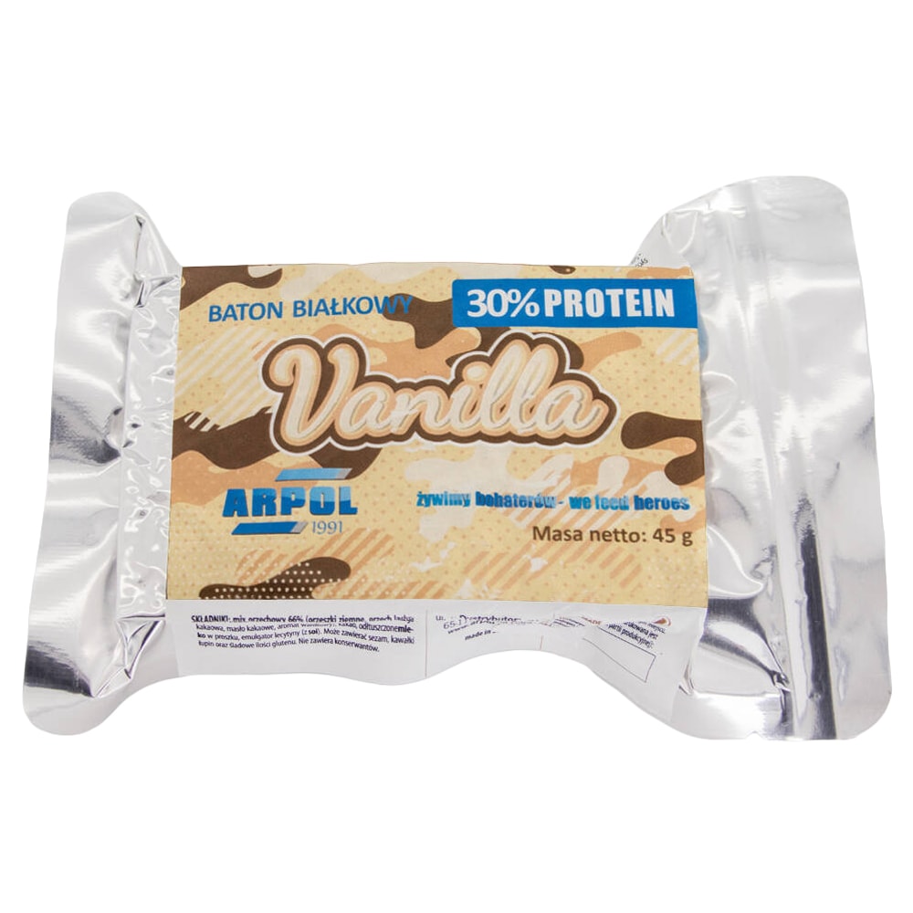 Arpol fehérjeszelet vaníliás 45 g - 4 db