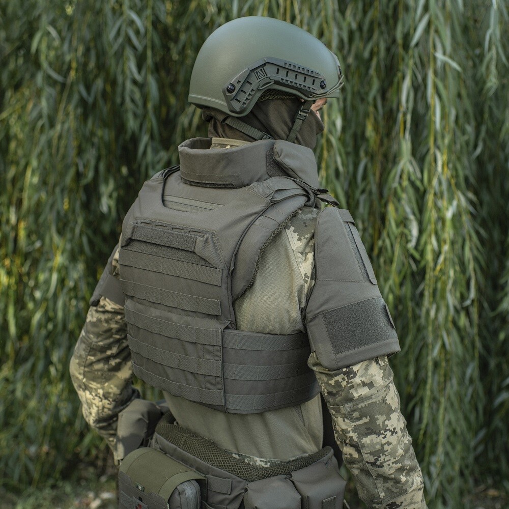 M-Tac Elite Gen.II  védőgallér ballisztikai rendszerhez - Ranger Green