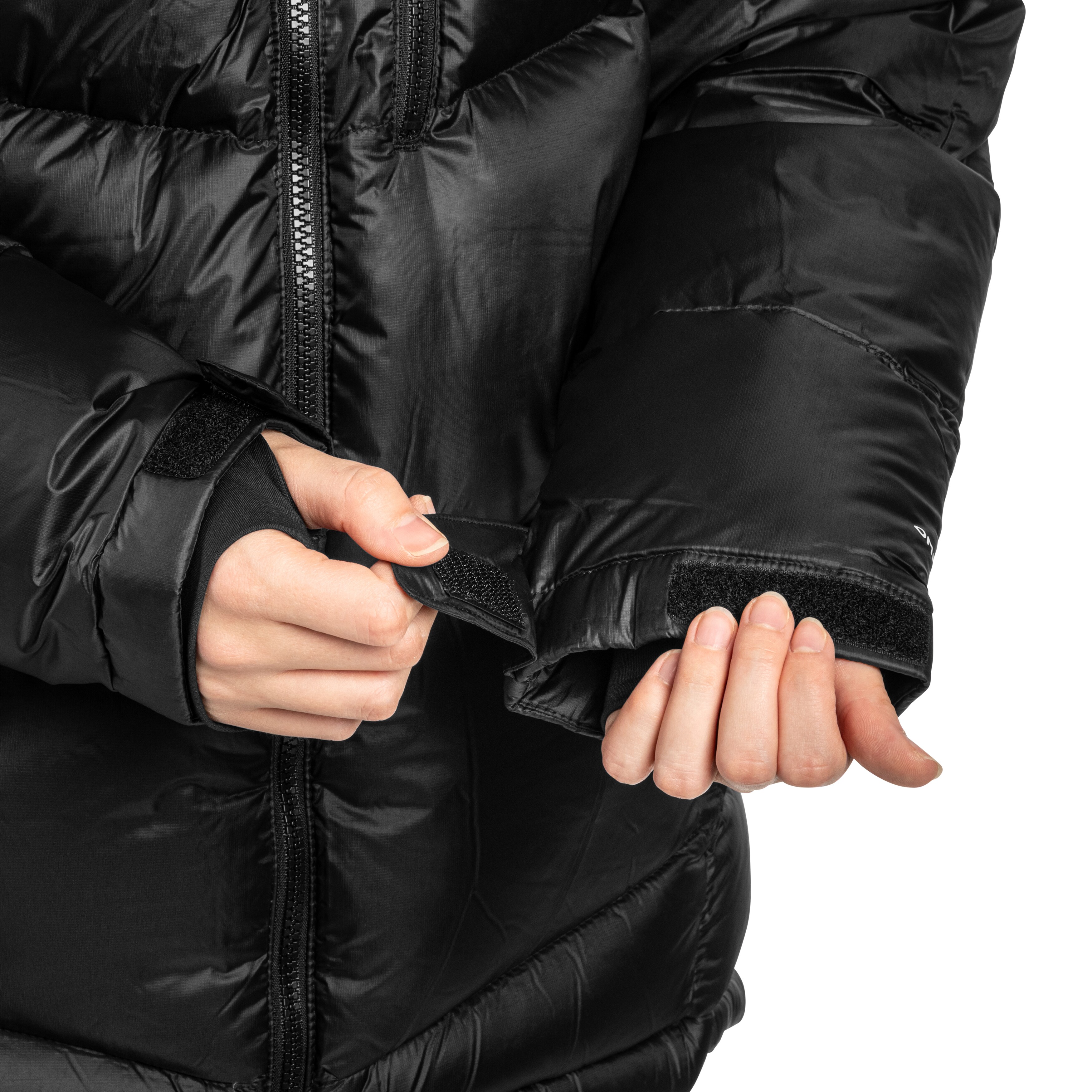 Columbia Cloudview Down Hooded Jacket női kabát - Black
