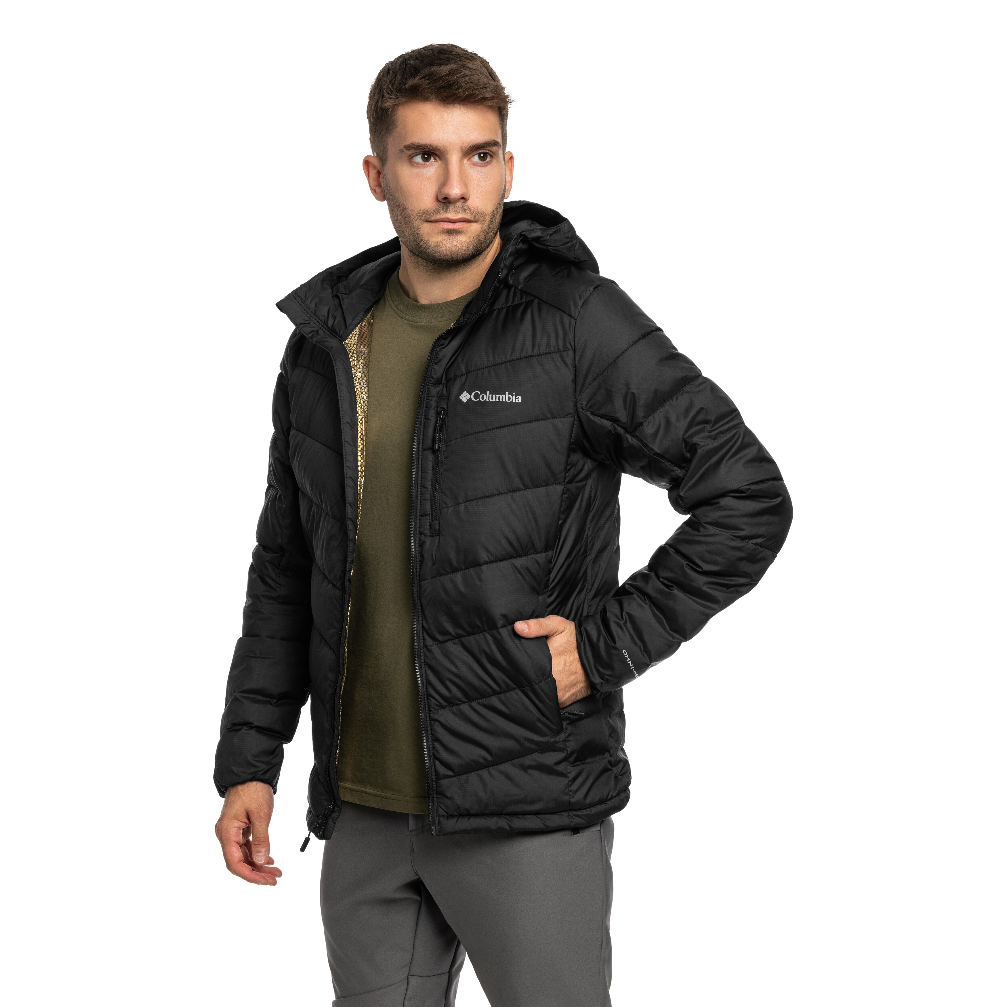 Columbia Labyrinth Loop II Insulated Hooded kabát - Black