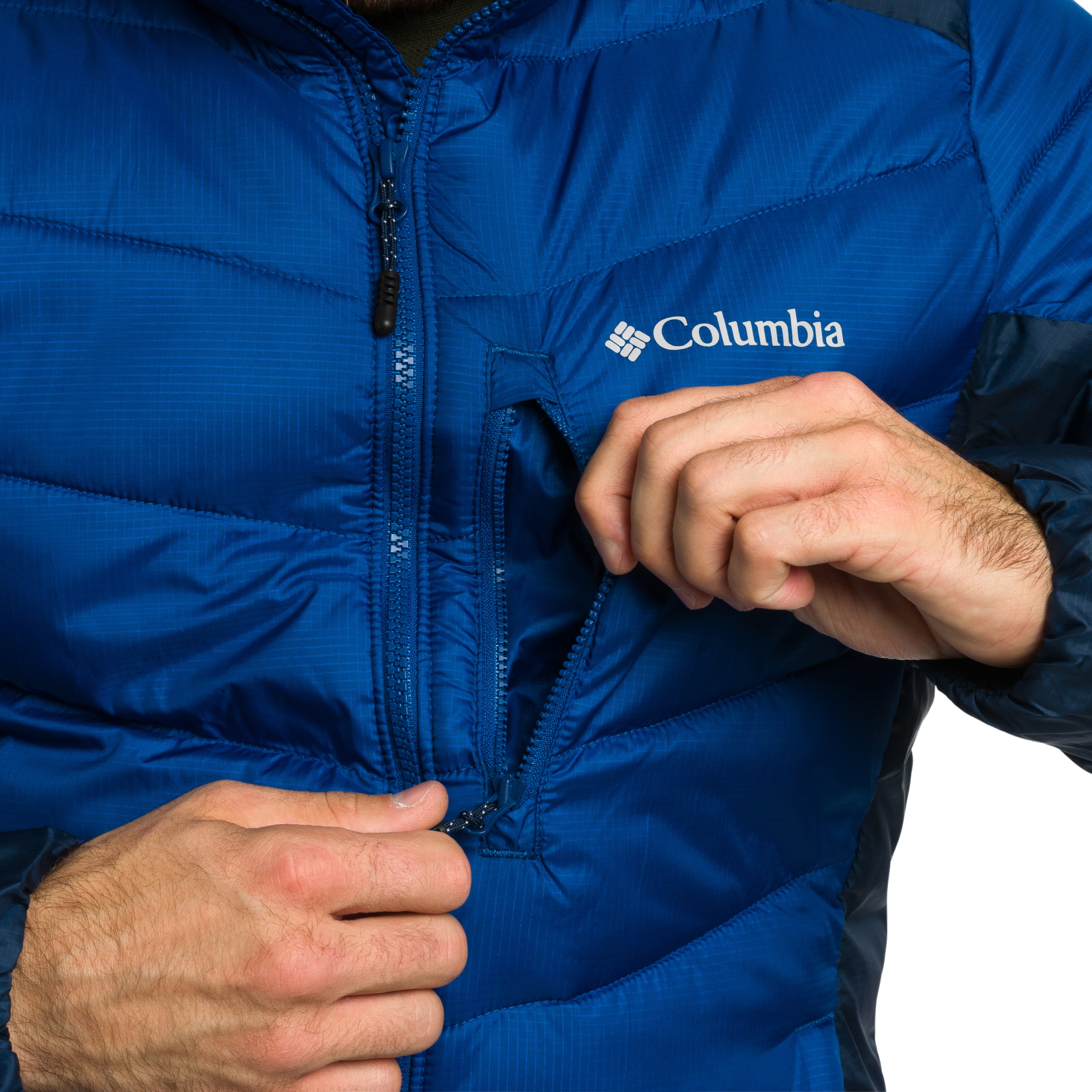 Columbia Labyrinth Loop II Insulated kabát - Mountain Blue/Collegiate Navy
